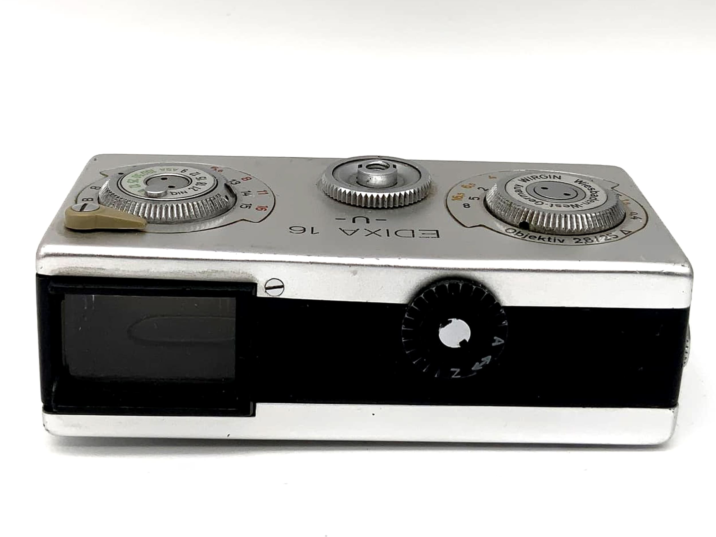 EDIXA 16 U Miniaturkamera mit 1:2,8 25mm Kleinstbildkamera Analogkamera
