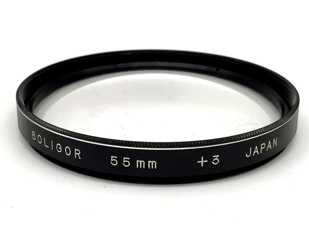 Soligor Nahlinse Close-Up +3 Filter 55mm Kreisförmig Filtergewinde M55