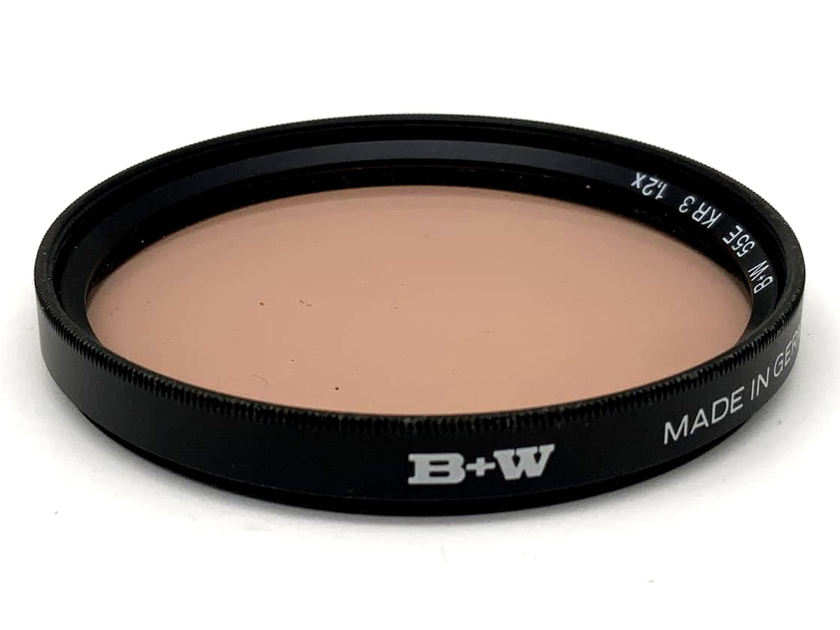 B+W Korrekturfilter 55E KR3 1,2x Filter 55mm Kreisförmig Filtergewinde M55