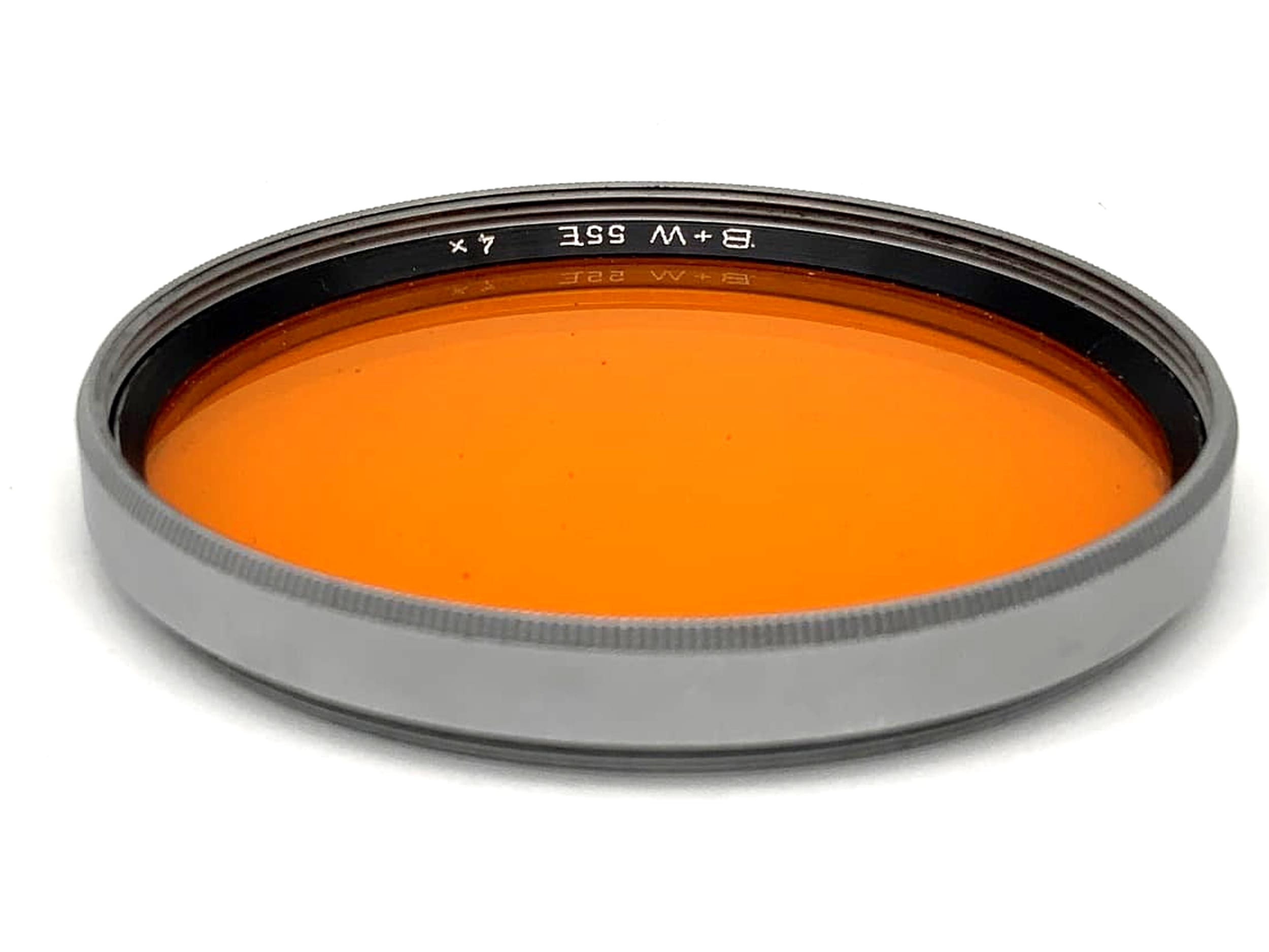 B+W Farbfilter 4x Orange Filter 55mm Kreisförmig Filtergewinde M55