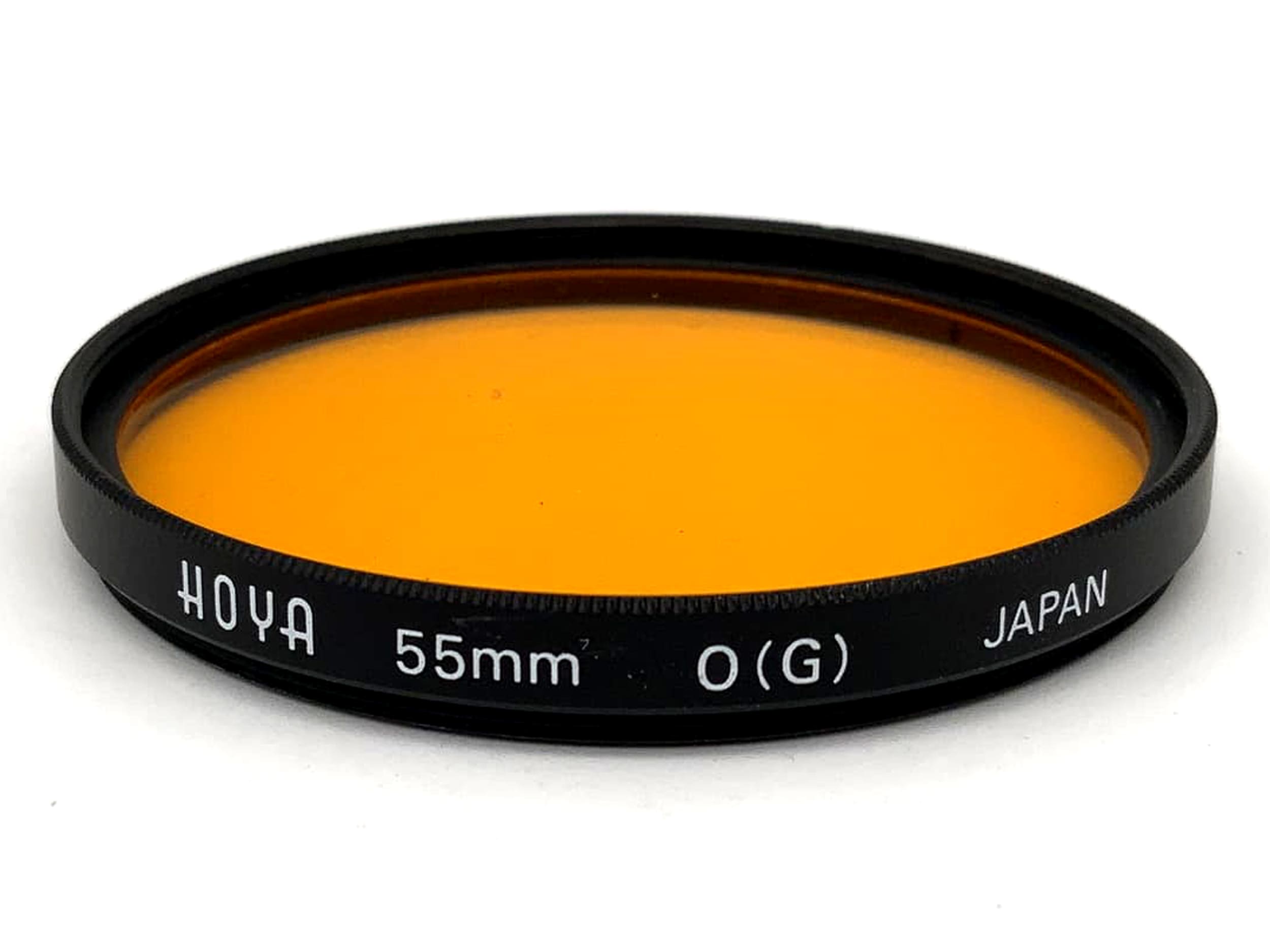 Hoya Farbfilter O(G) Orange Filter 55mm Kreisförmig Filtergewinde M55