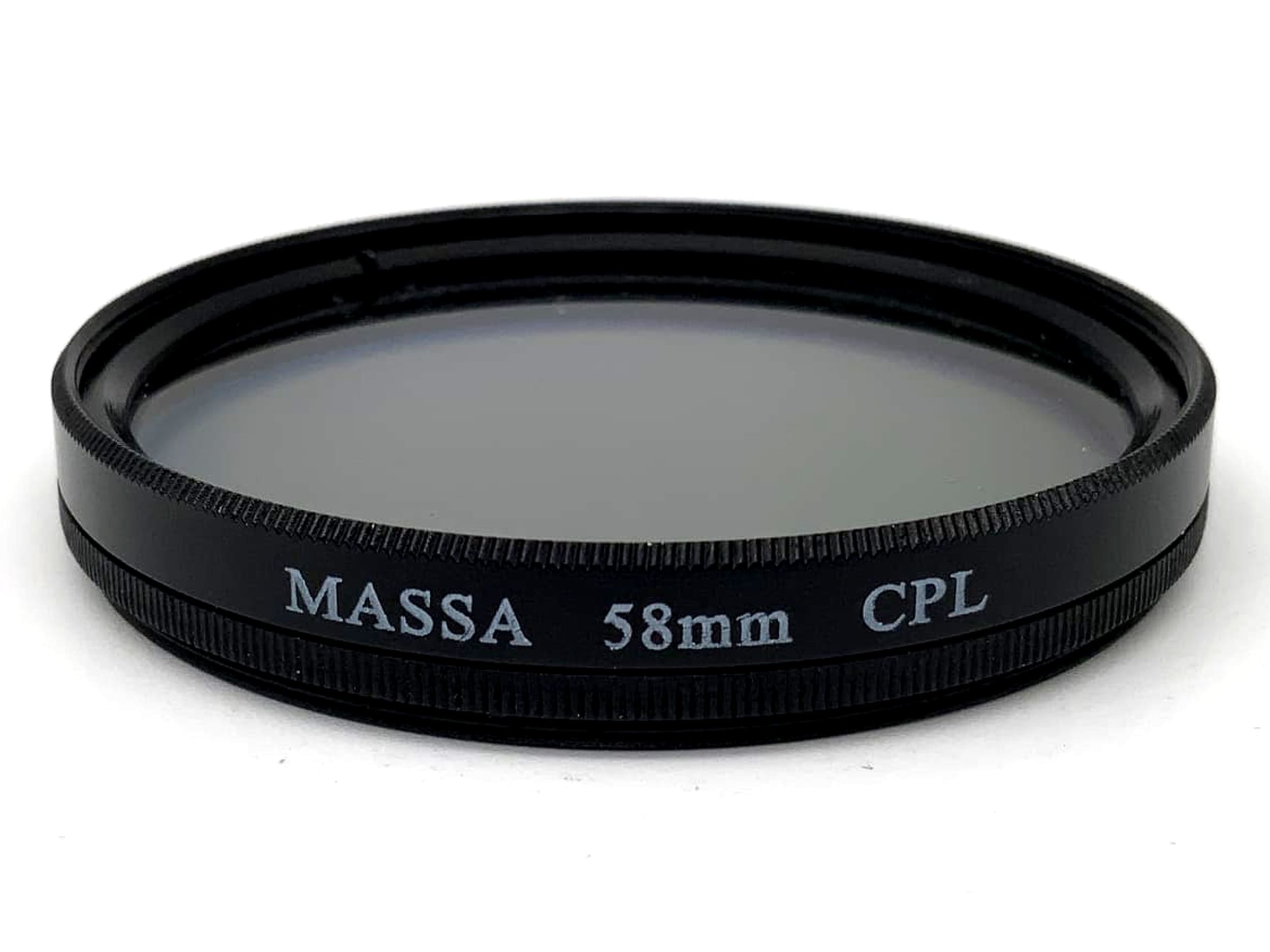 Massa Polfilter CPL Circular Filter 58mm Kreisförmig Filtergewinde M58