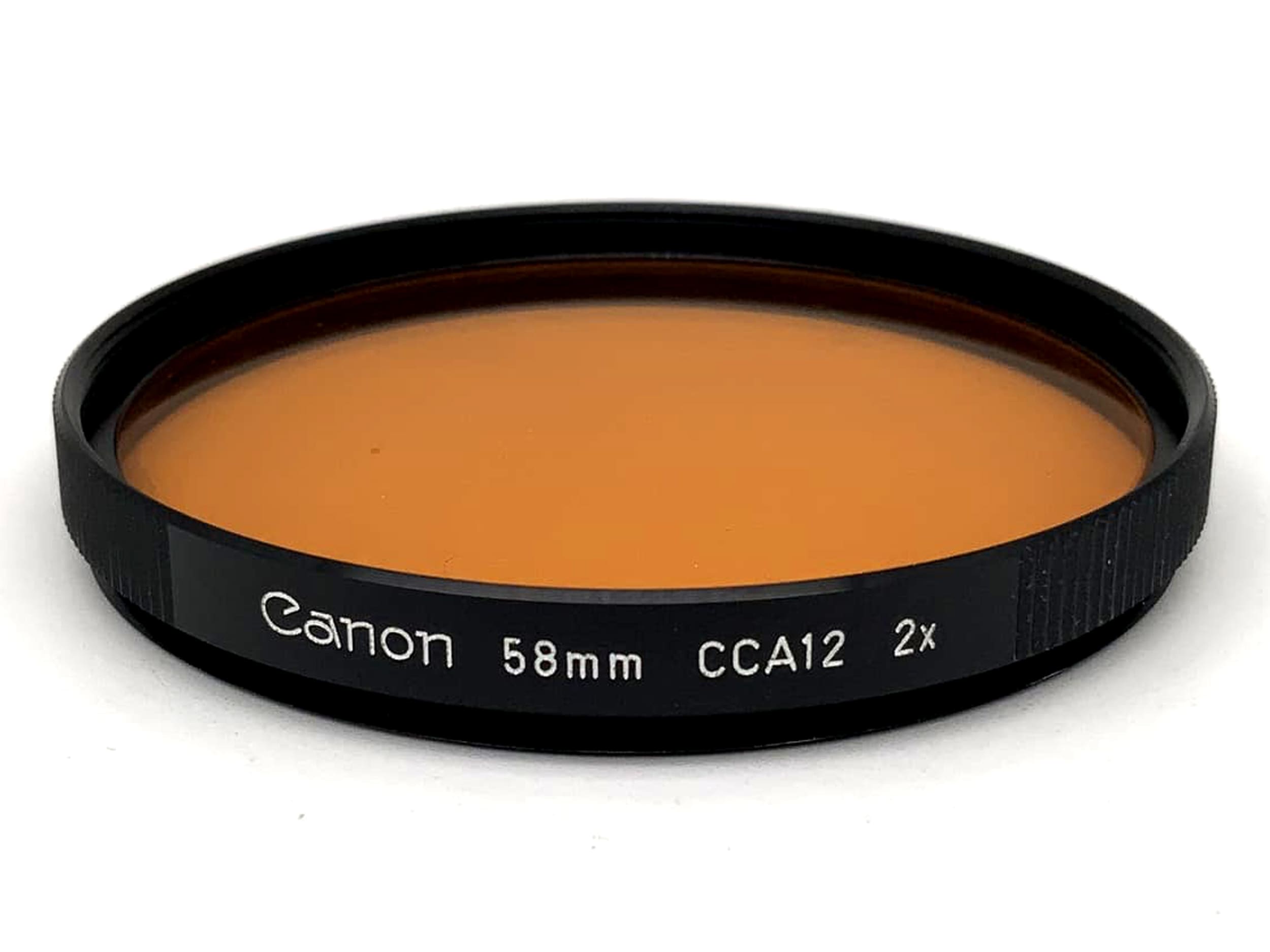 Canon Korrekturfilter CCA12 2x Filter 58mm Kreisförmig Filtergewinde M58