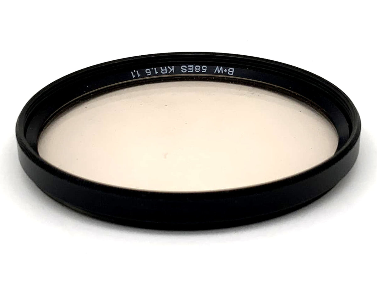 B+W Korrekturfilter 58ES KR1.5 1.1 Filter 58mm Kreisförmig Filtergewinde M58