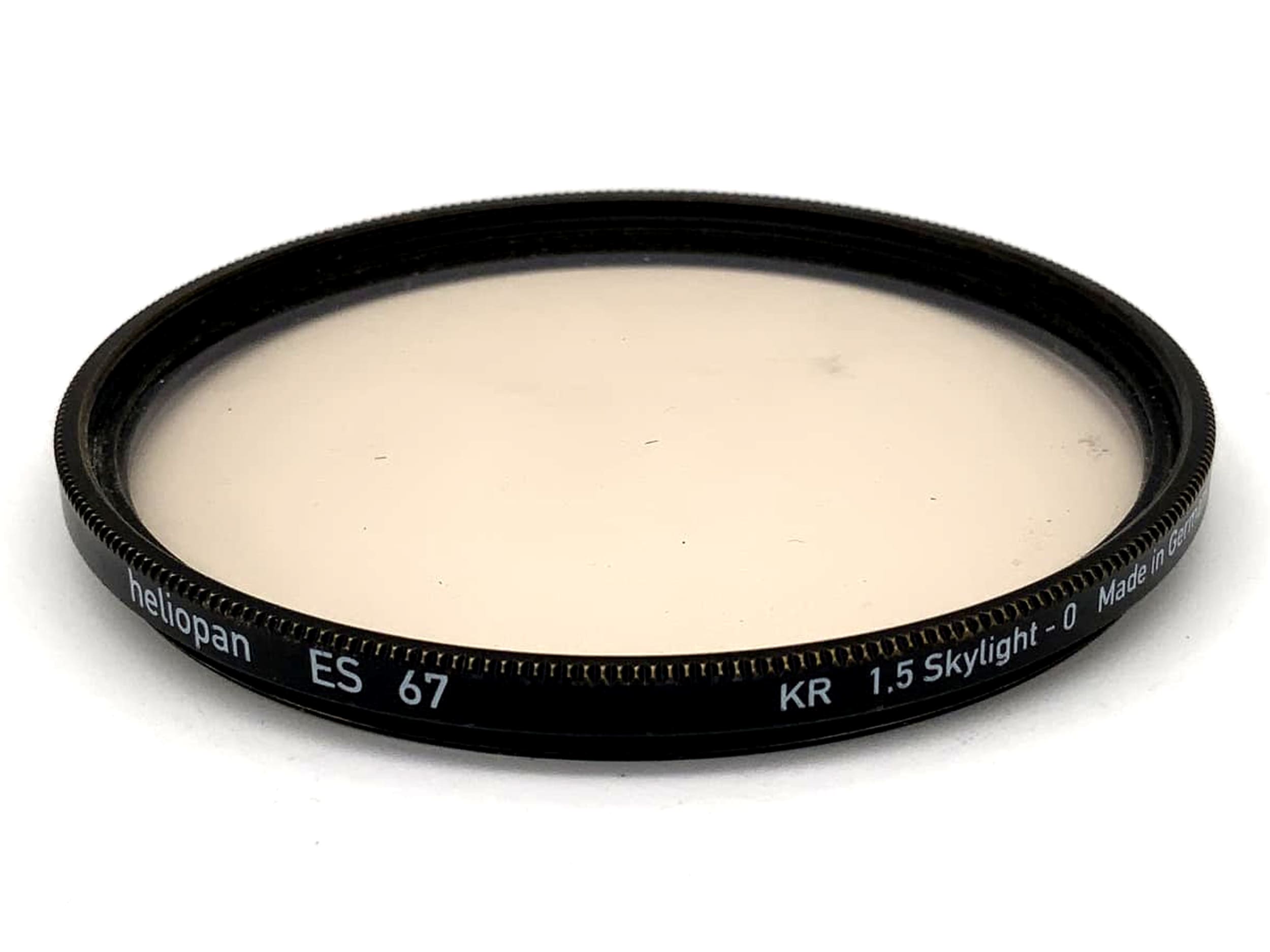 Heliopan Skylight KR 1,5 Skylight -0 Filter 67mm Kreisförmig Filtergewinde M67