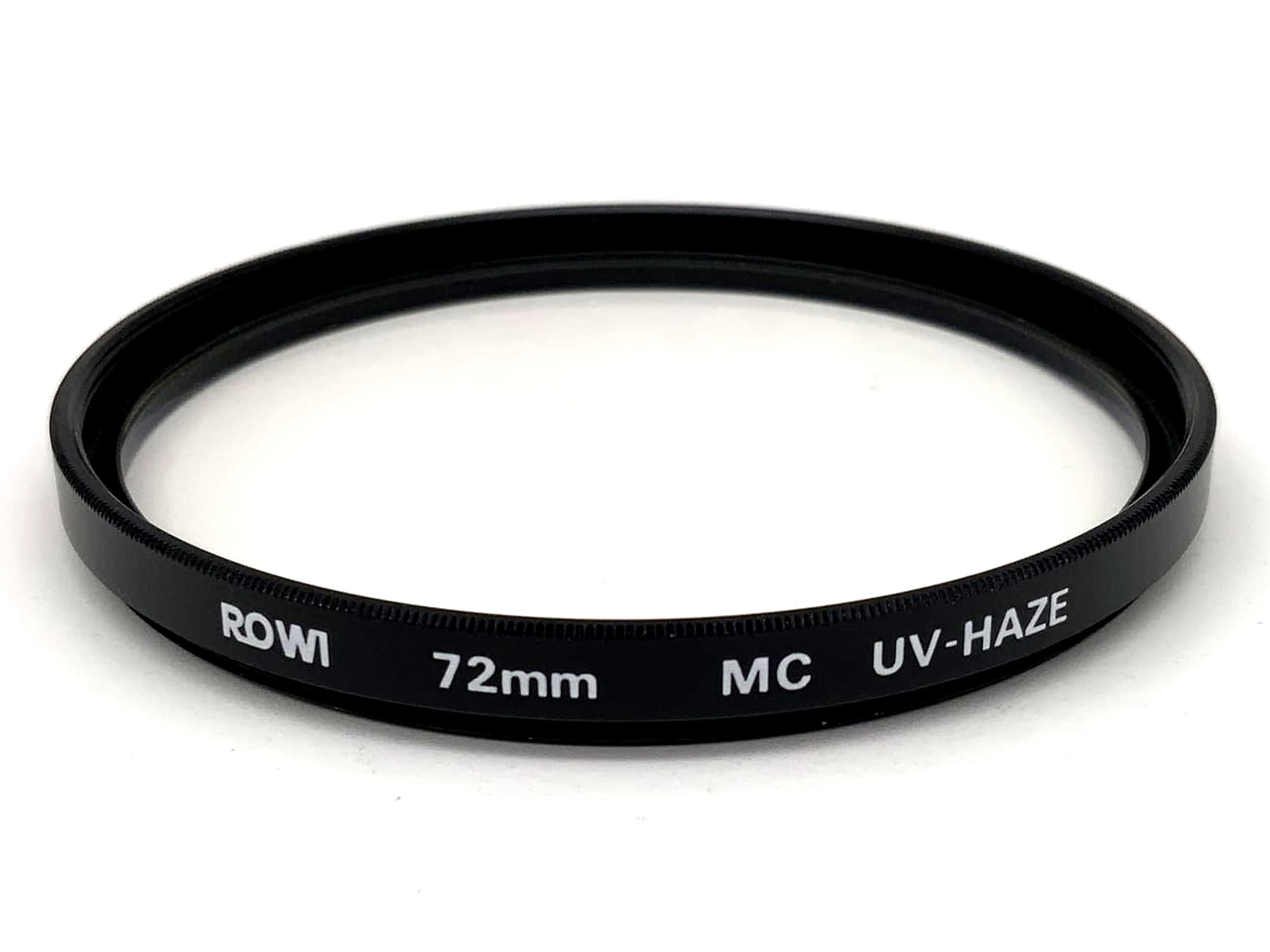 Rowi UV-Filter MC UV-HAZE Filter 72mm Kreisförmig Filtergewinde M72