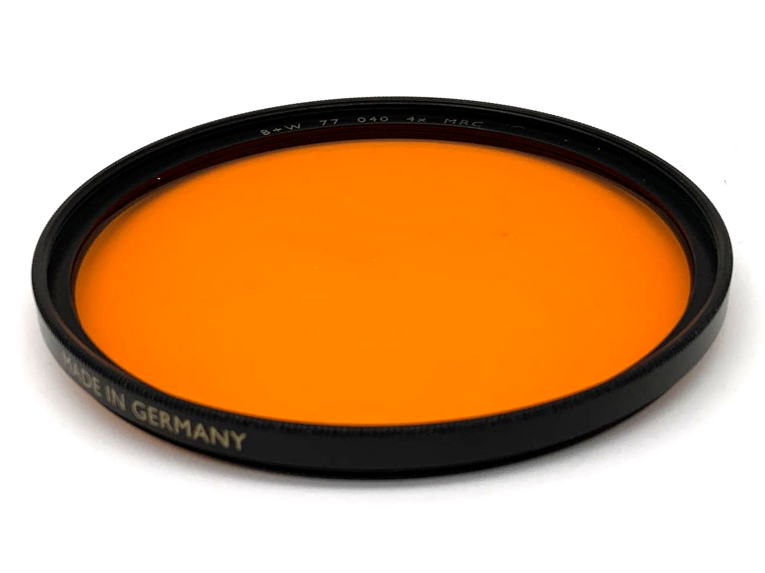 B+W Farbfilter 040 4x MRC Orange Filter 77mm Kreisförmig Filtergewinde M77