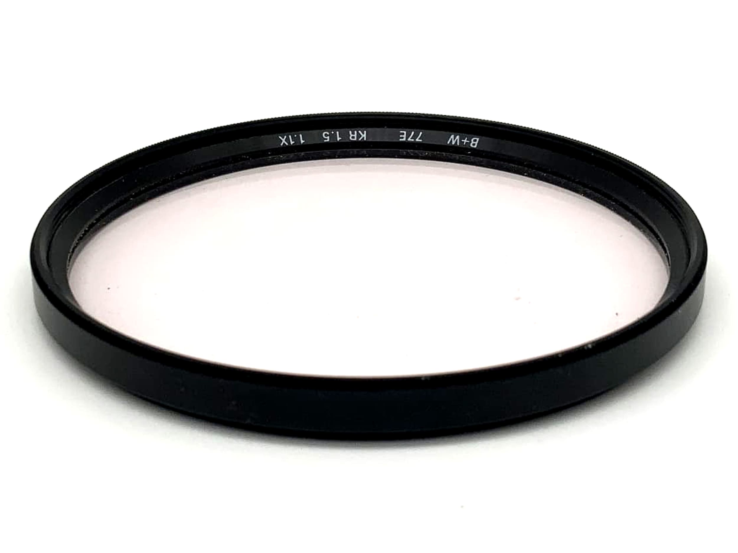 B+W Korrekturfilter 77E KR 1,5 1,1x Filter 77mm Kreisförmig Filtergewinde M77