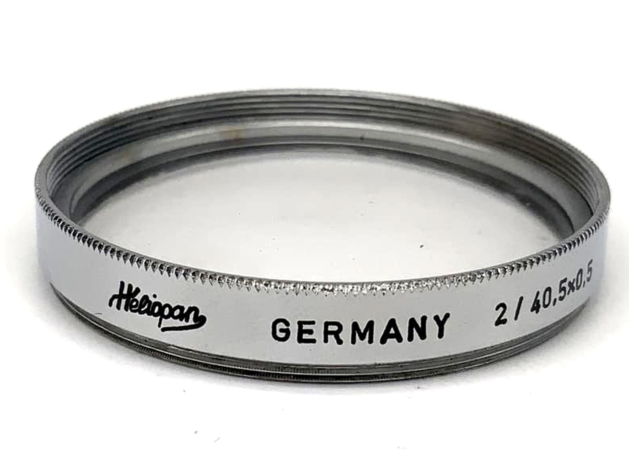 Heliopan Nahlinse 2/40,5x0,5 Filter 40,5mm Kreisförmig Filtergewinde M40
