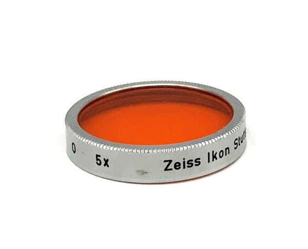 Zeiss Ikon Farbfilter 352 S27 0 5x Orange Filter 27mm Kreisförmig M27