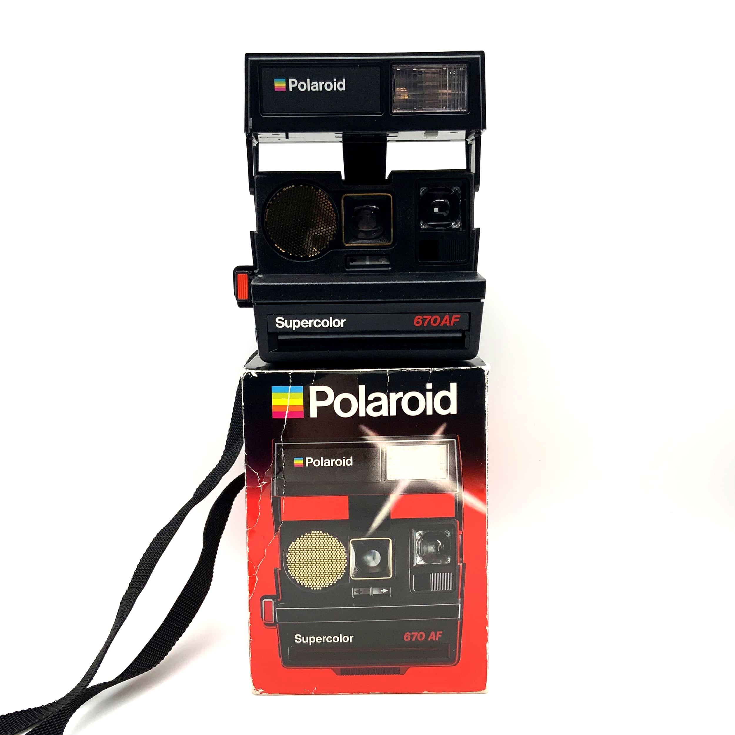 Polaroid 670 AF Sofortbildkamera Supercolor Instantkamera Camera 600 Film in OVP
