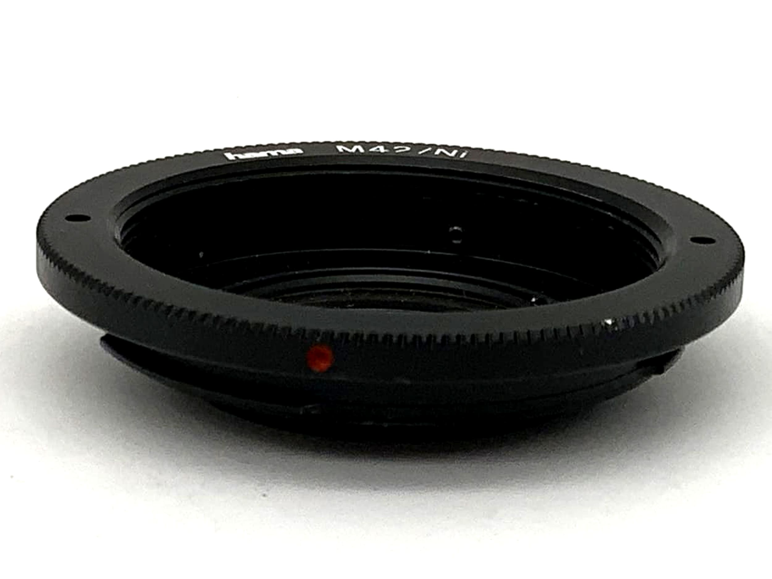 hama Objektivadapter mit Nahlinse lens mount converter Adapter (M42 -> Nikon F)