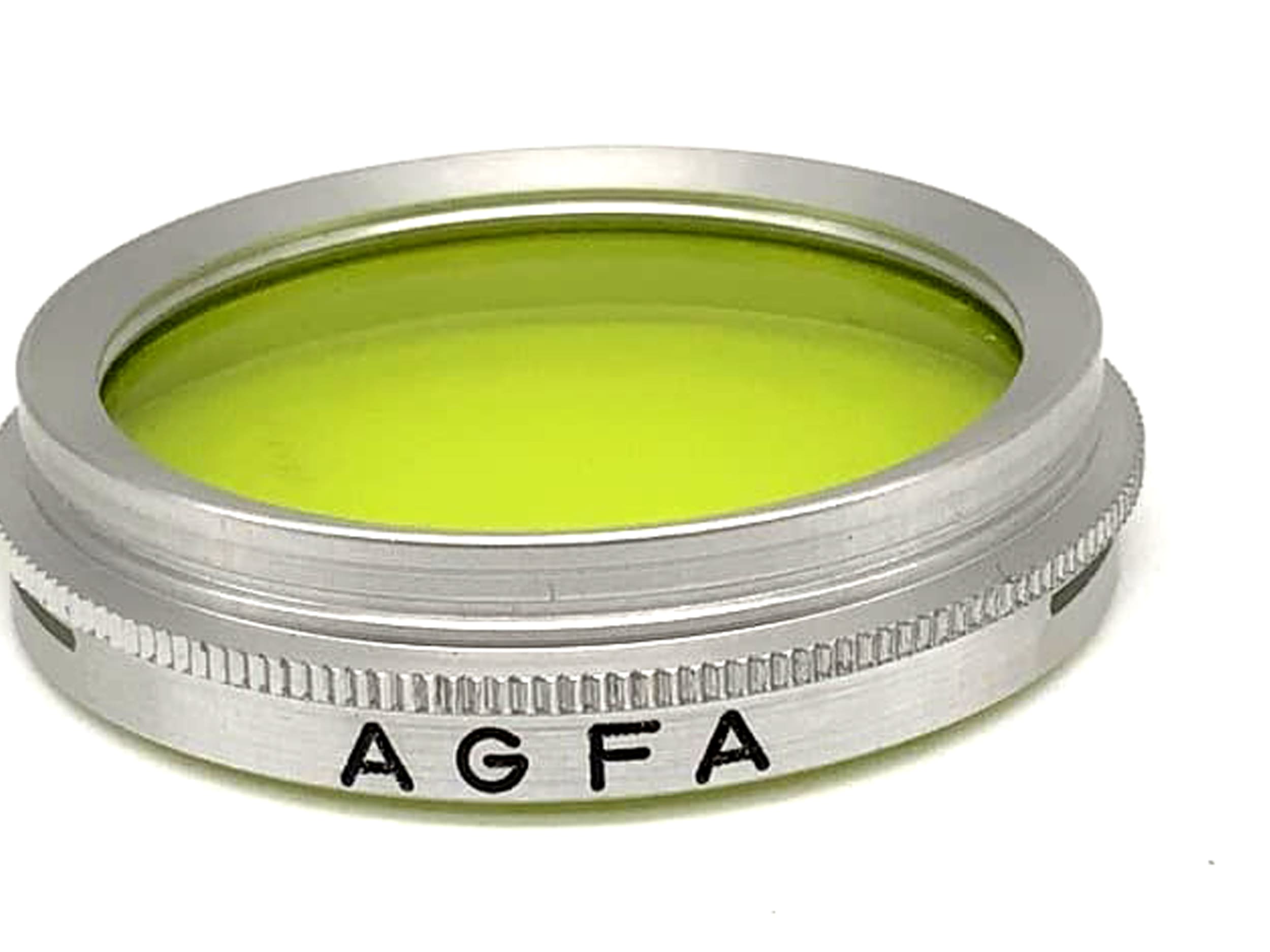Agfa Farbfilter 71-30mm Grün Green Steckfilter Slip On Filter 30mm M30