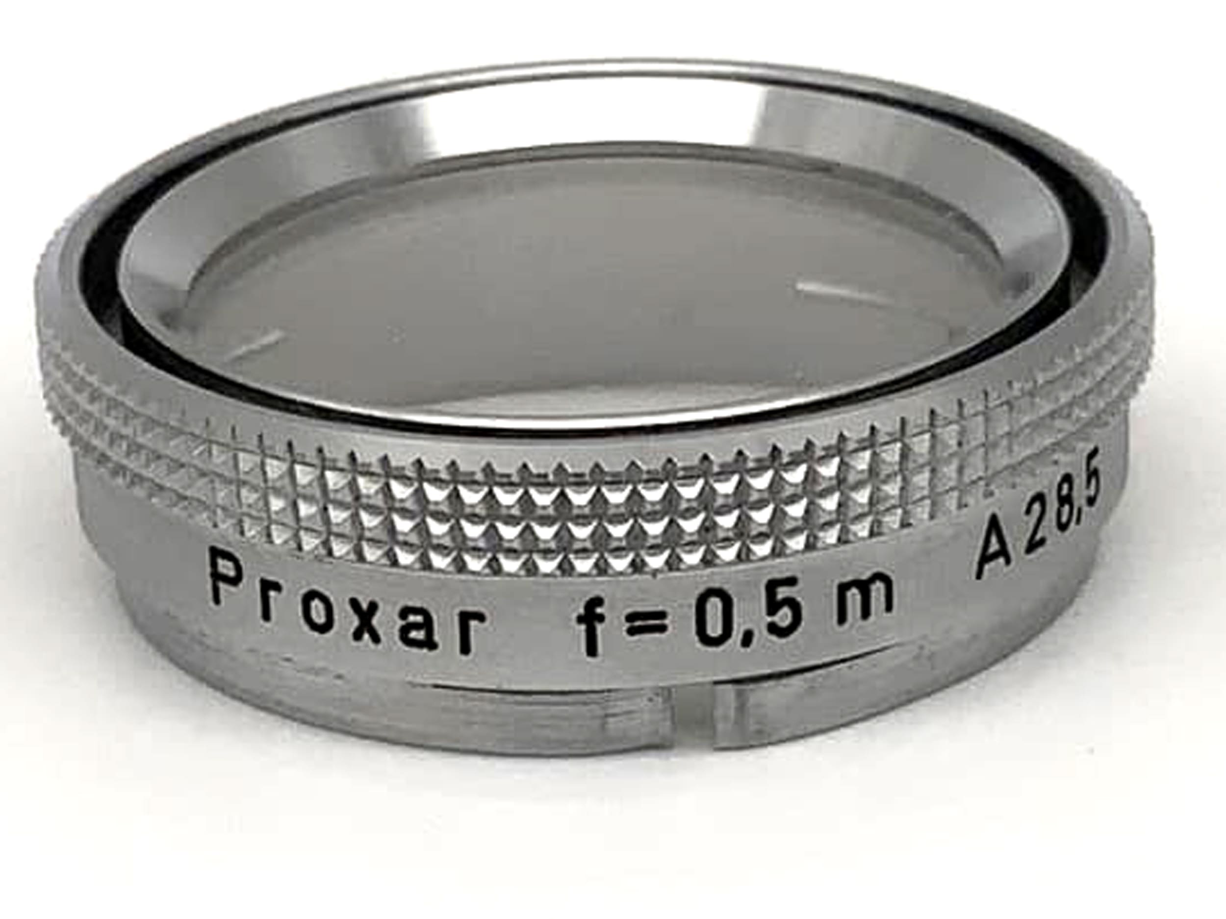 Carl Zeiss Nahlinse Proxar f=0,5m 909 Steckfilter Slip On Filter 28,5mm