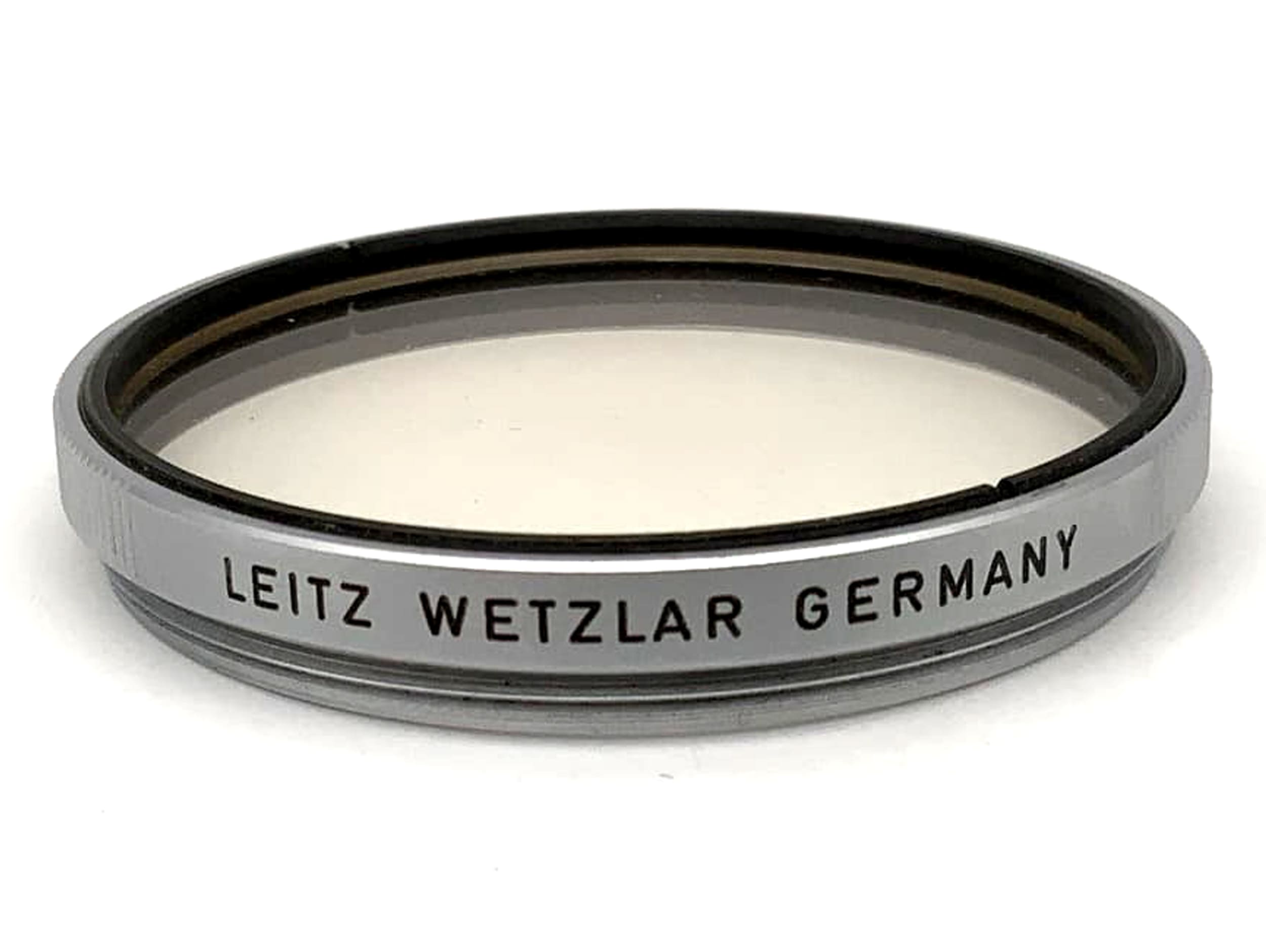 Leica Leitz Uv-Filter 13330 POOFX E48 Uva Chrom Filter 48mm Kreisförmig M48