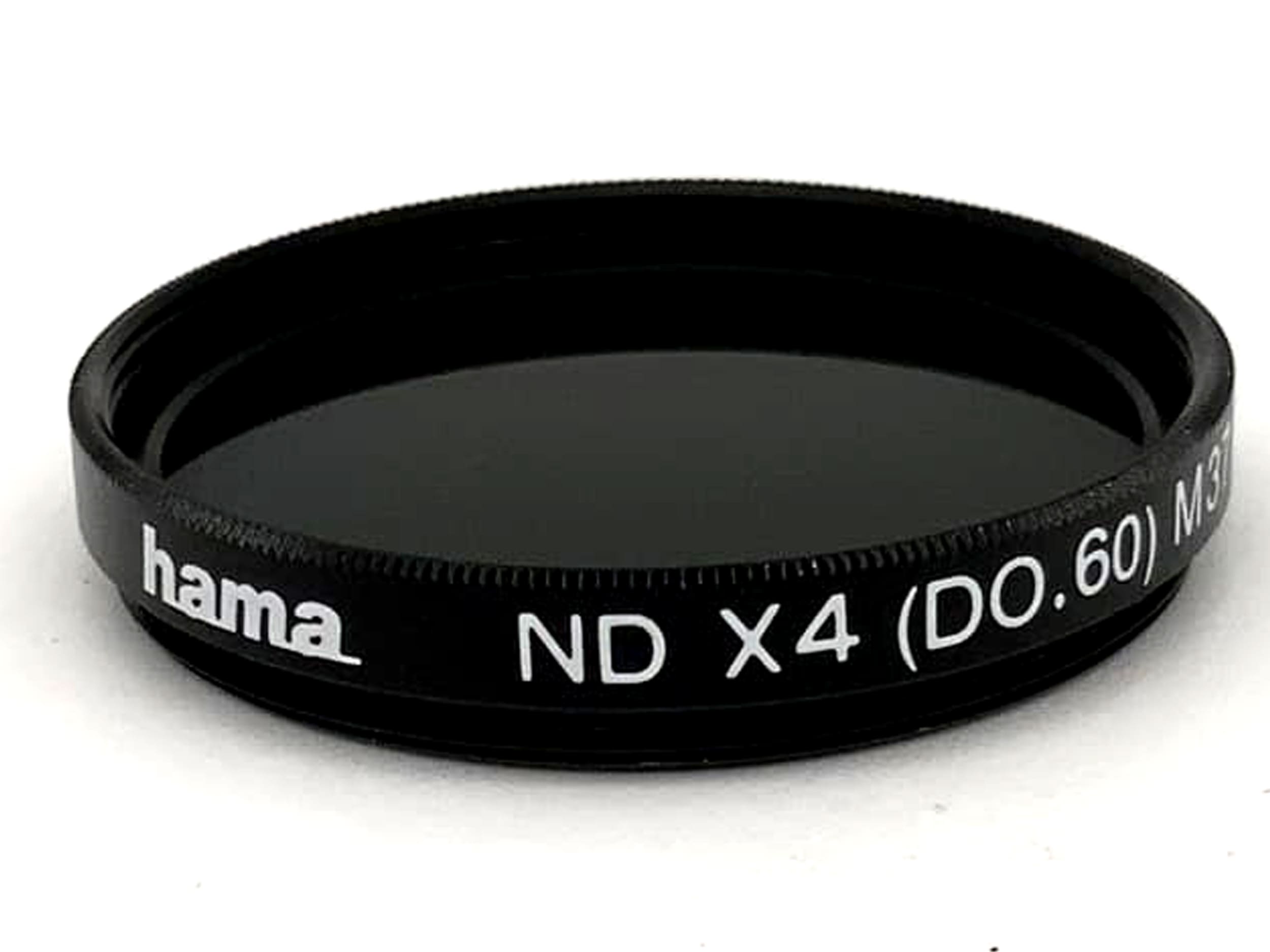 Filtre gris Hama ND X4 (DO.60) M37 (IV) Filetage circulaire M37 mm