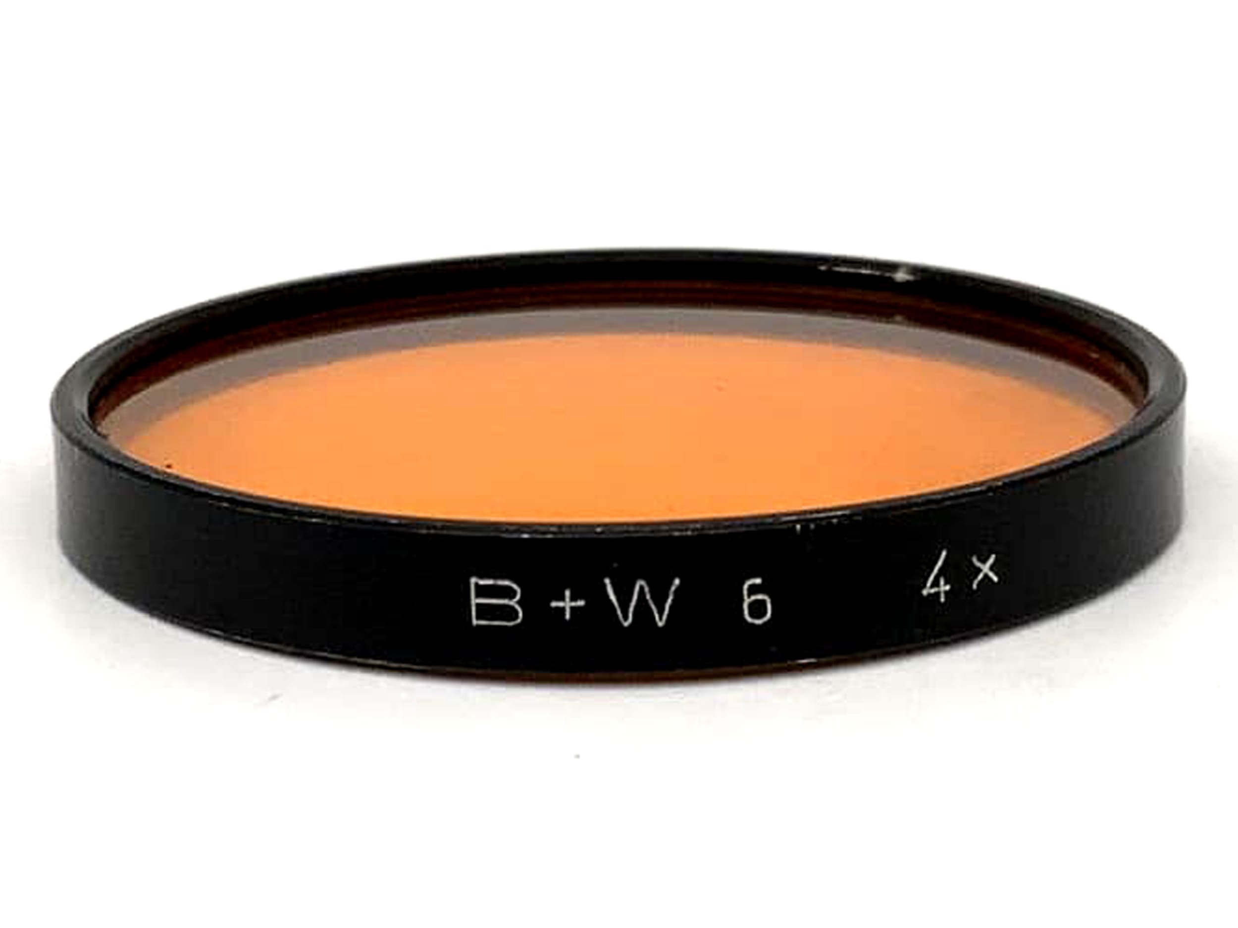 Filtre de couleur B+W 4x Orange Insert Filtre Série 6 Circulaire