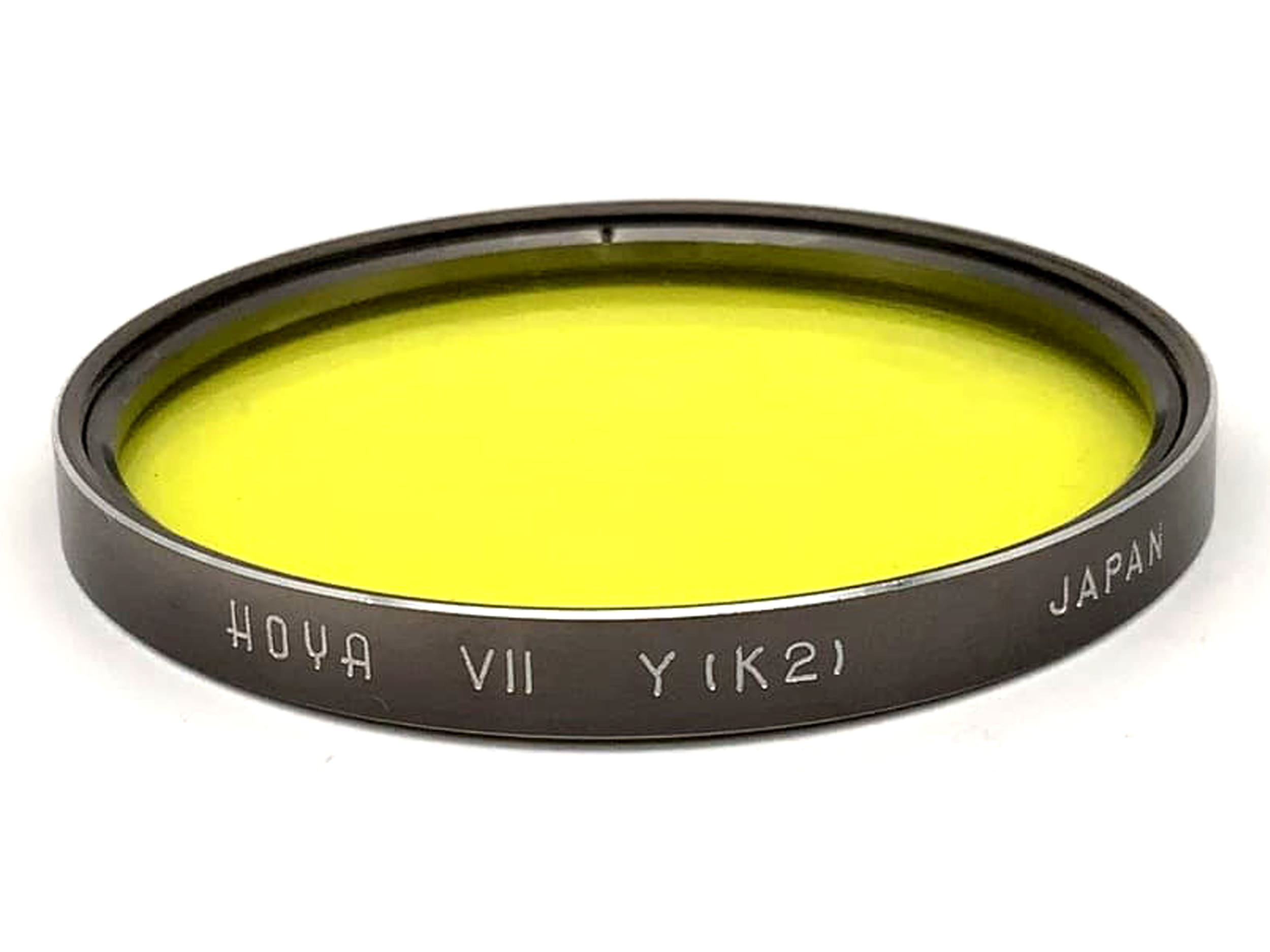 Hoya Farbfilter Y(K2) Gelb Yellow Filter Serie VII Kreisförmig Filtergewinde