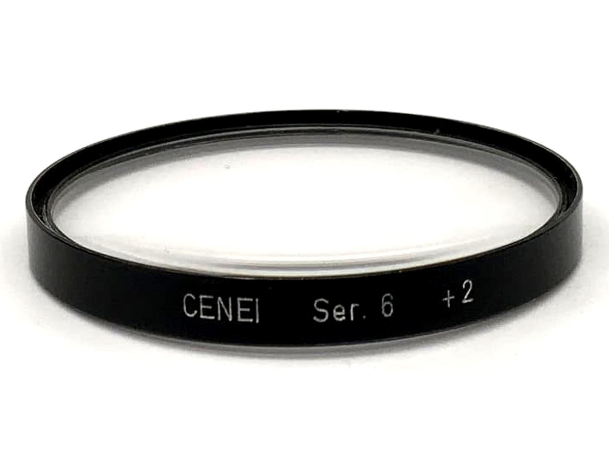 Objectif macro Cenei + 2 filtres, filetage circulaire série 6