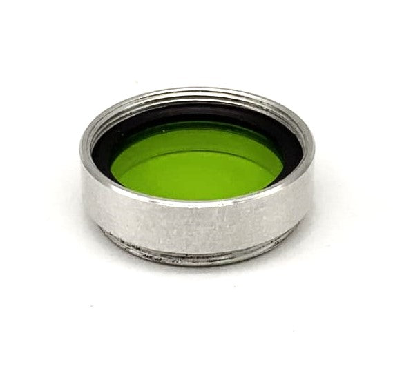 Filtre de couleur vert Arnz Jena, filetage circulaire de 17,5 mm