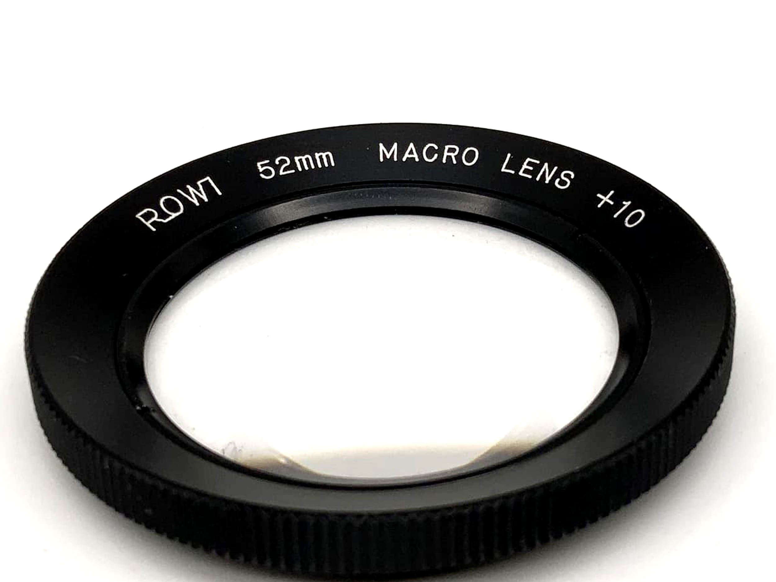 Objectif macro Rowi +10 Filtre circulaire 52 mm Filetage M52