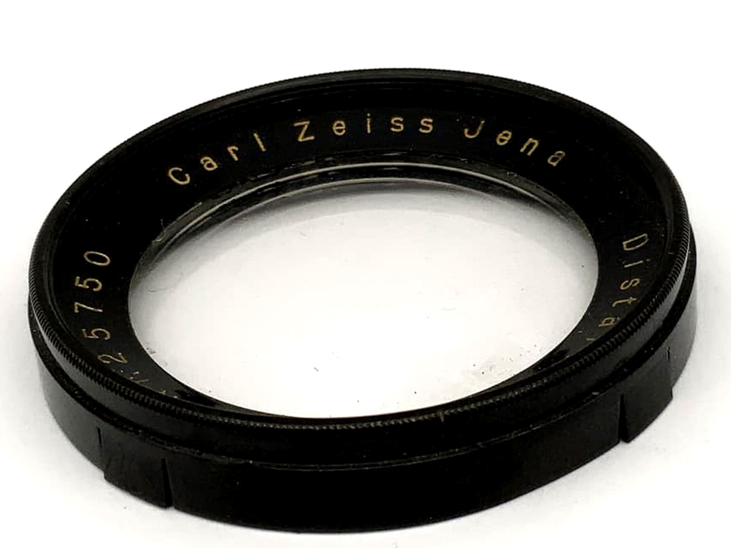 Carl Zeiss Jena Nahlinse Close-Up Lens 2,5/ r. 25750 Steckfilter 50mm M50