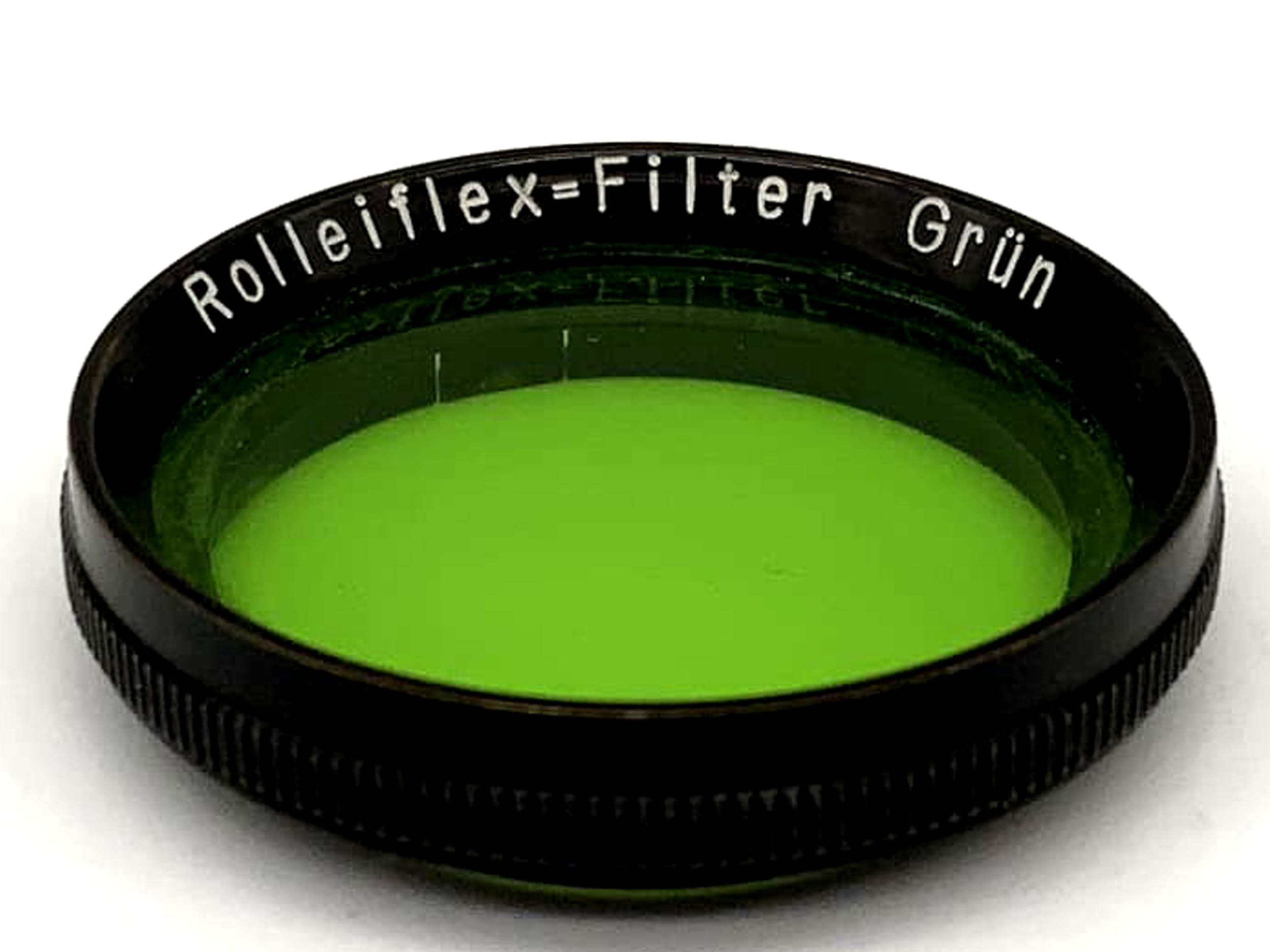 Filtre de couleur vert Rollei Rolleiflex à enfiler 28 mm M28