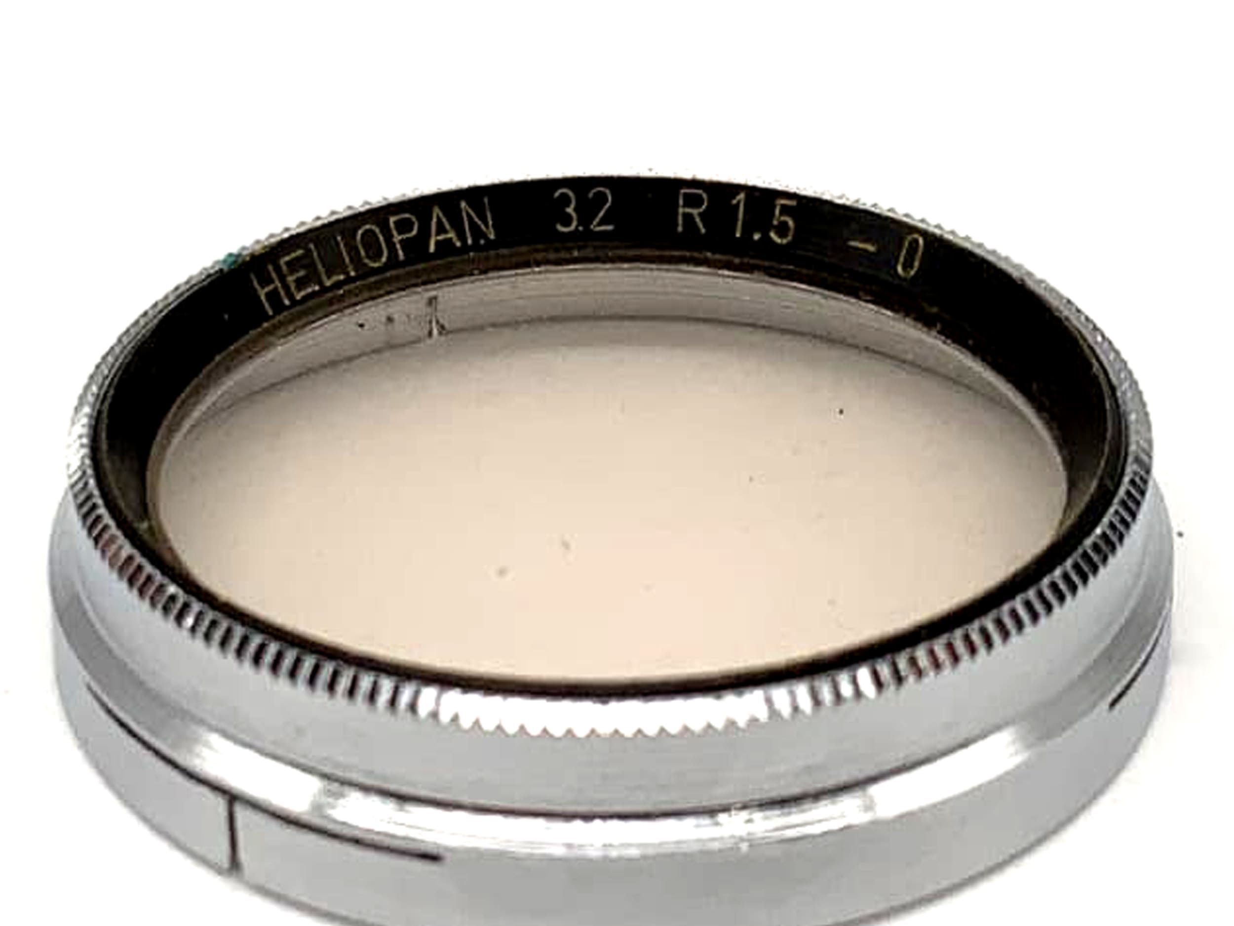 Heliopan Korrekturfilter R 1,5 -0 Steckfilter Slip On Filter 32mm M32