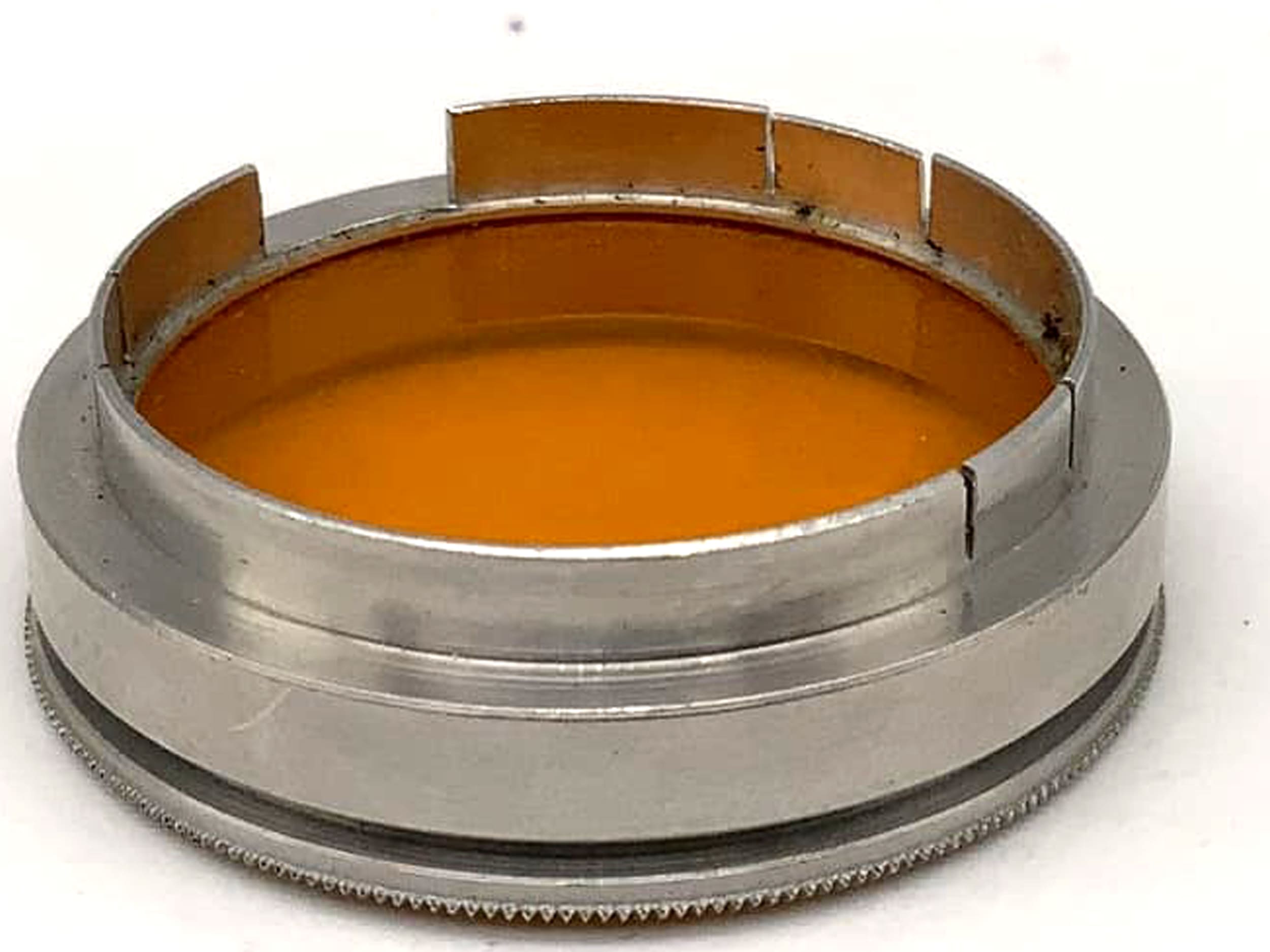 VEB Farbfilter Orange Colorfilter Steckfilter Slip On Filter 28,5mm