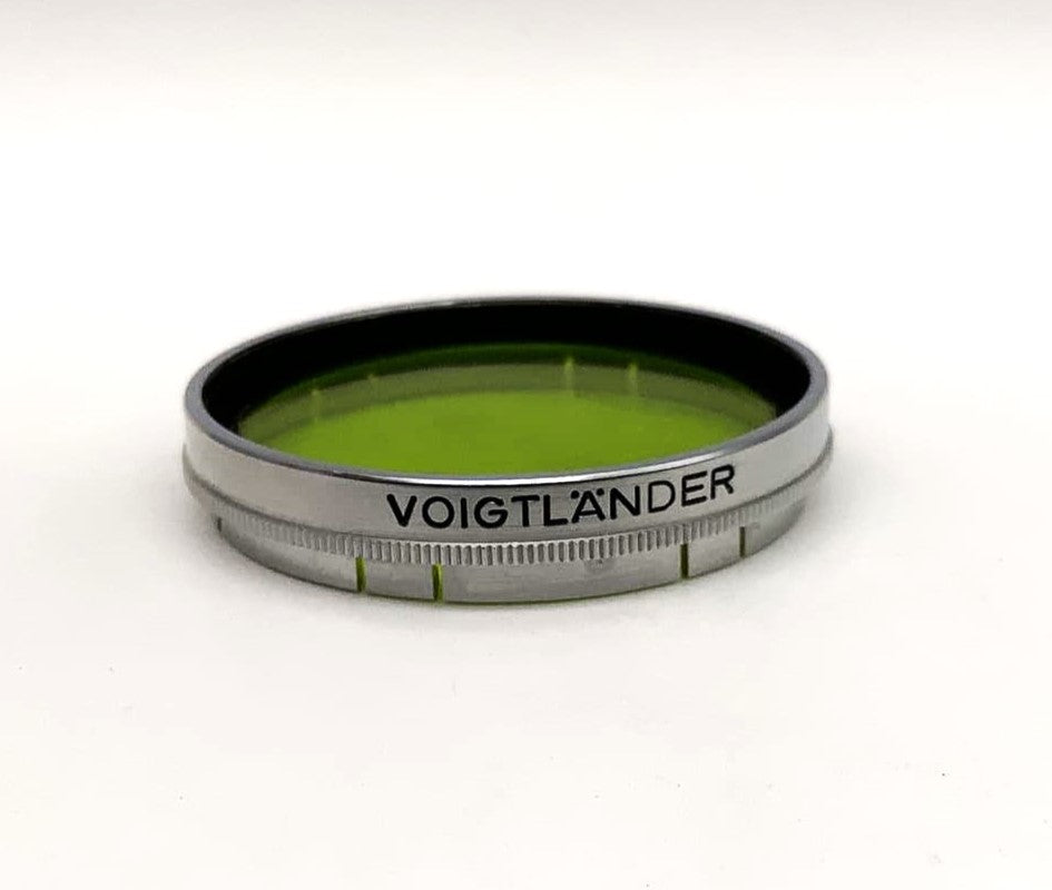 Voigländer Farbfilter 306/37 GR1 Grün Green Steckfilter Slip On Filter 37mm M37