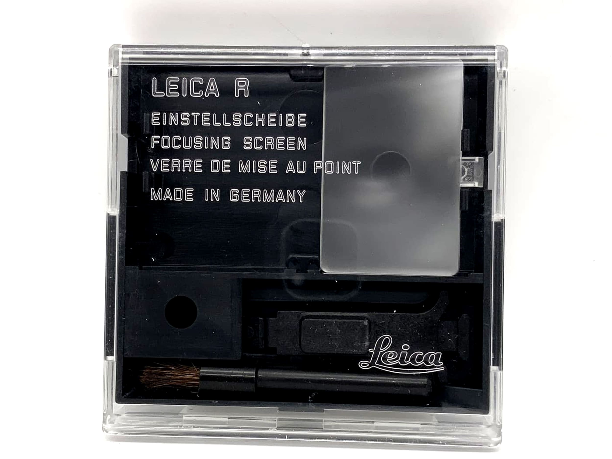 Leica Einstellscheibe 14304 Nr2 Leica R4-7 Focusing Screen Vollmattscheibe