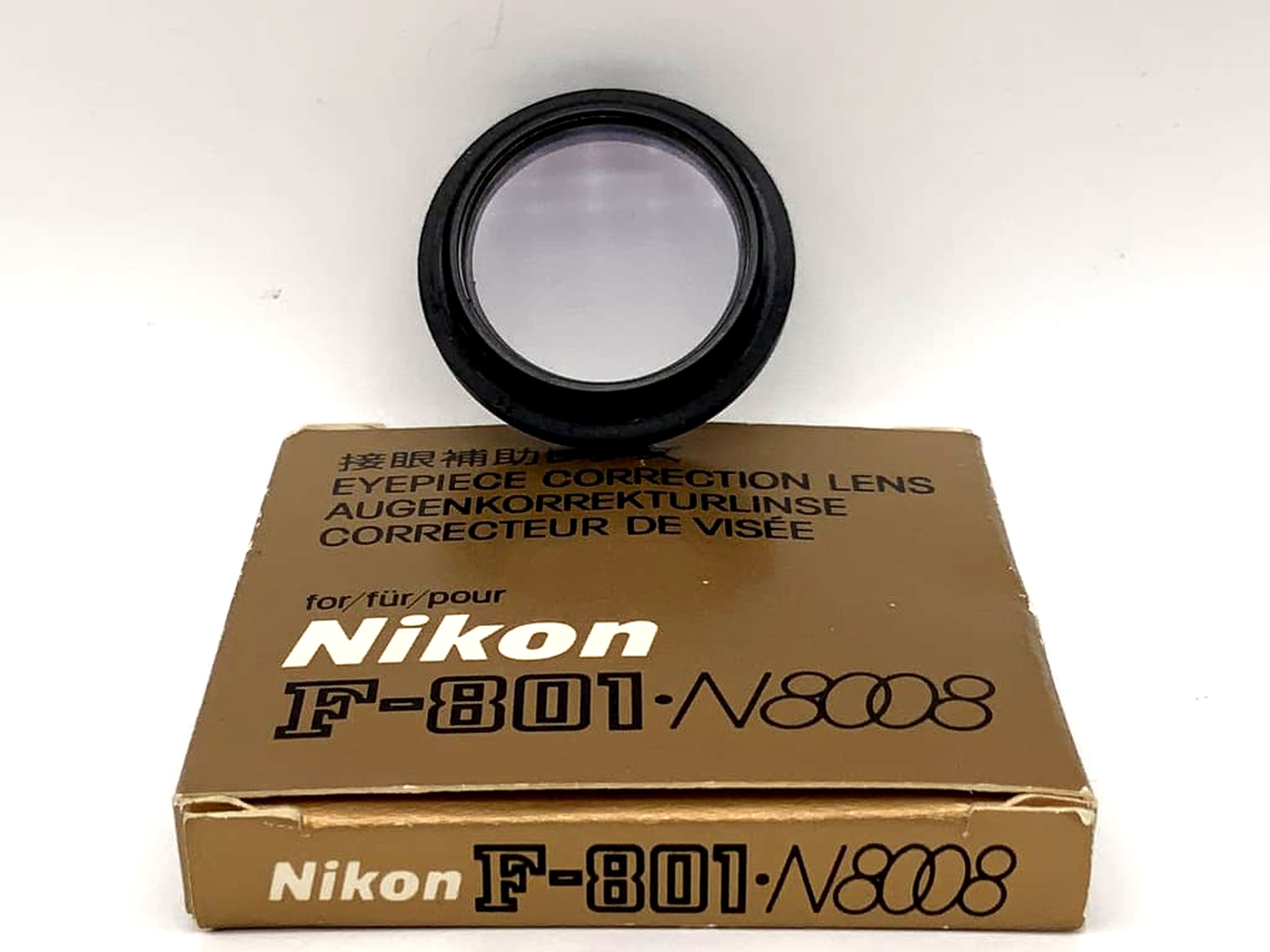 Nikon -2 diopter lens for Nikon F-801, N8008 eye correction lens, original packaging