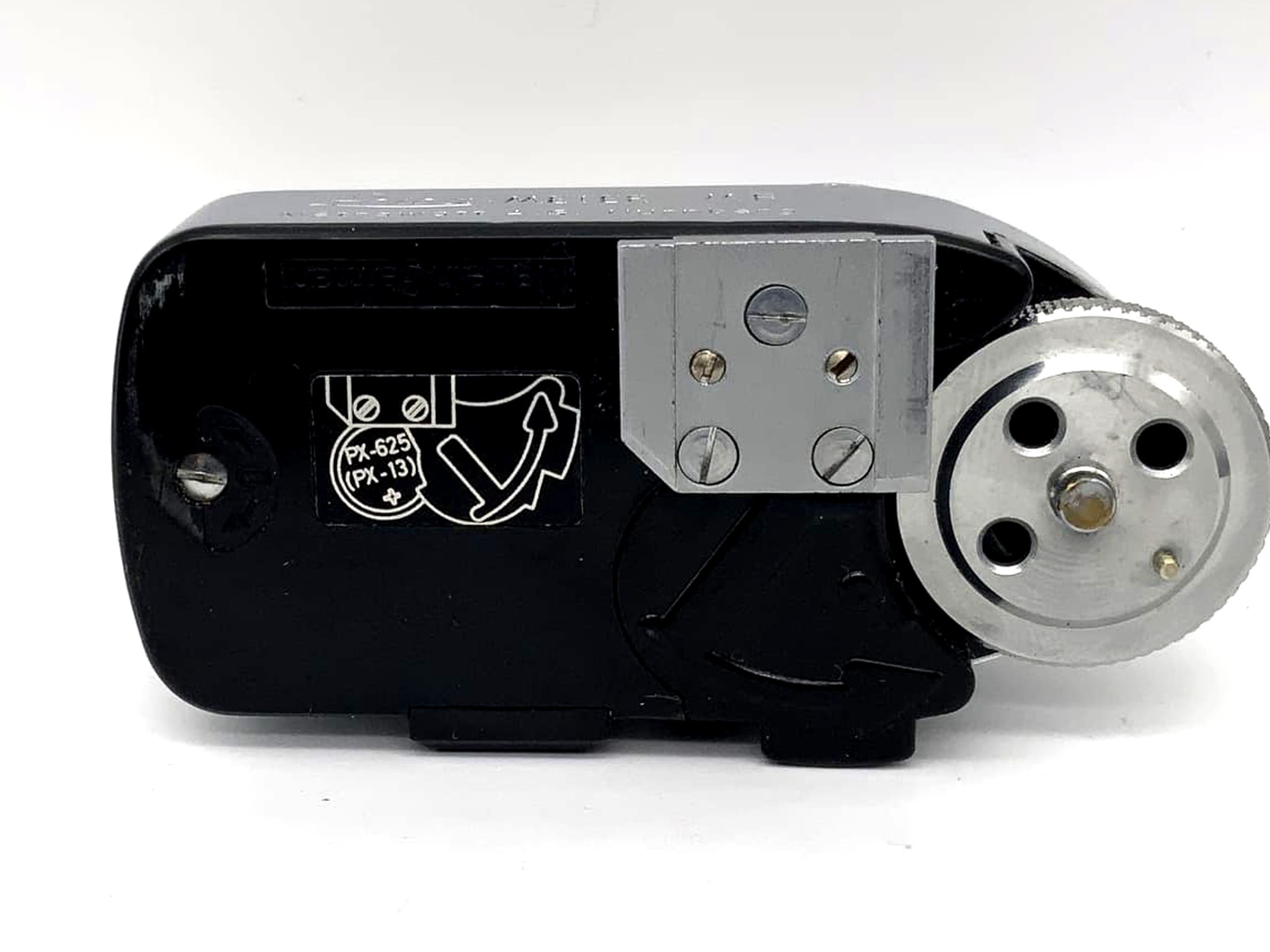 Leica Belichtungsmesser Meter MR-4 für Leica M Metrawatt Chrom