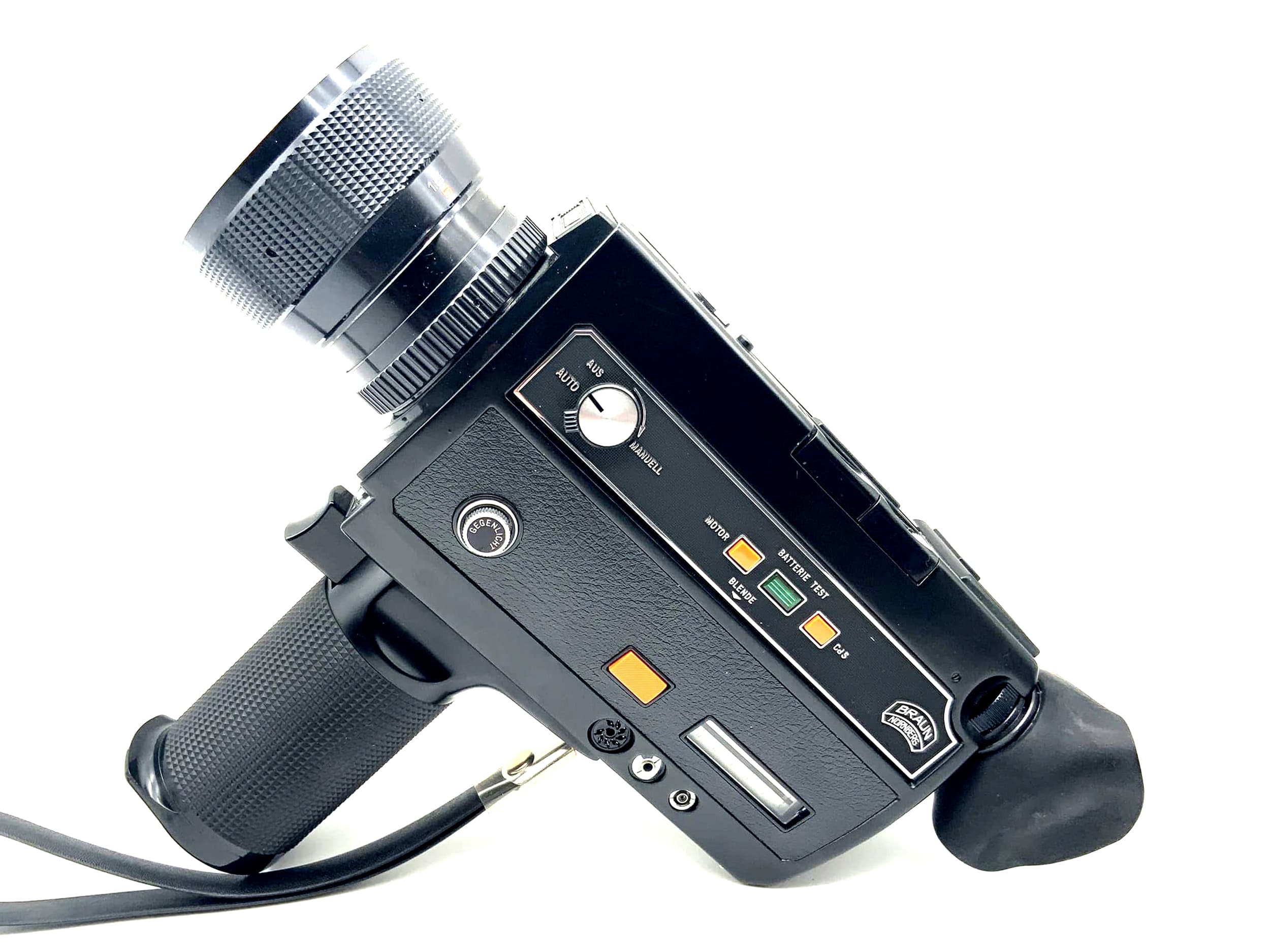 Braun MZ 864 Filmkamera Macro Stellar Zoom 1.7 8-64 Super 8 Kamera movie camera