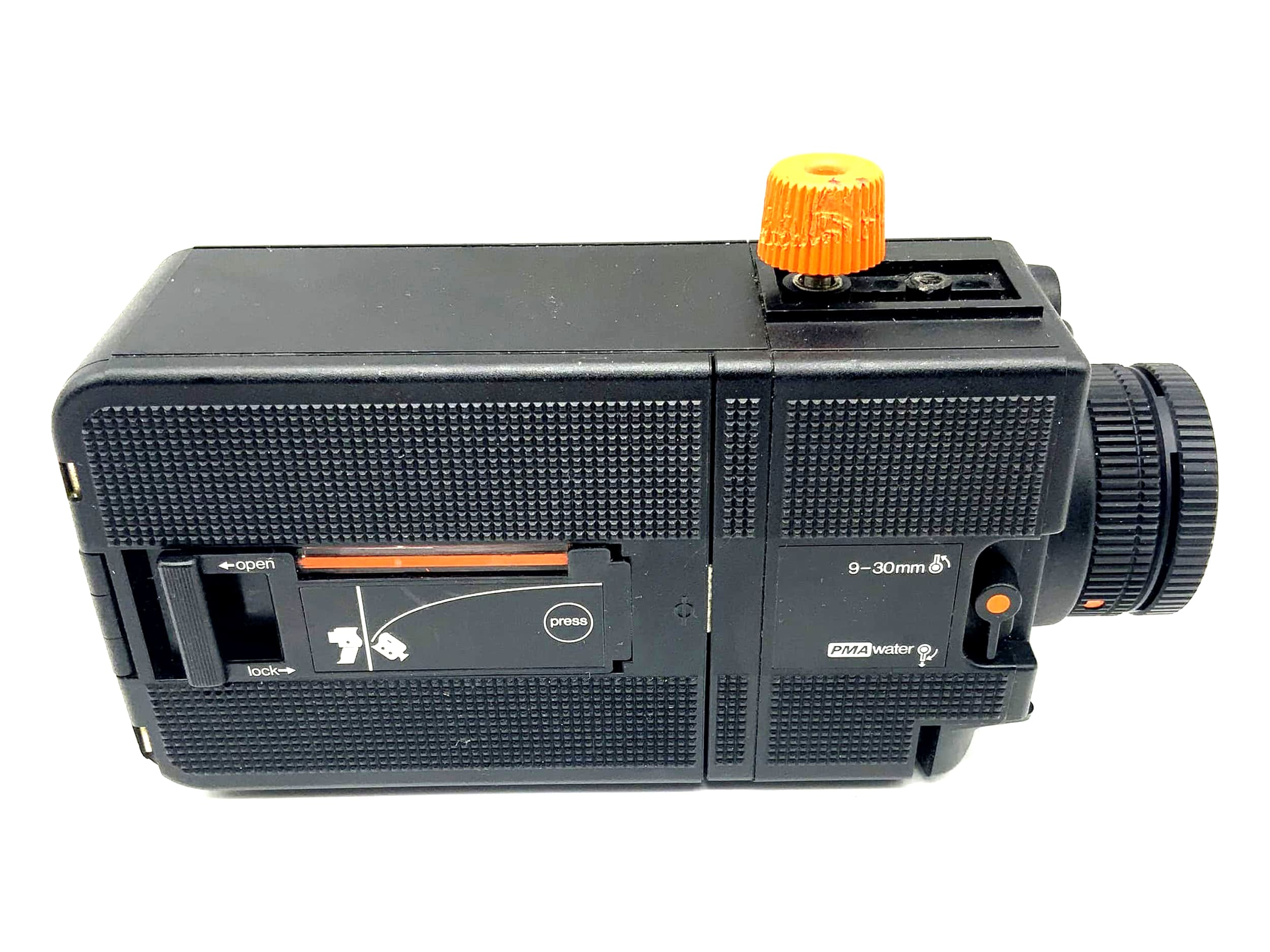 Eumig Nautica Filmkamera PMA water 9-30mm Super 8 Kamera movie camera !Defekt!