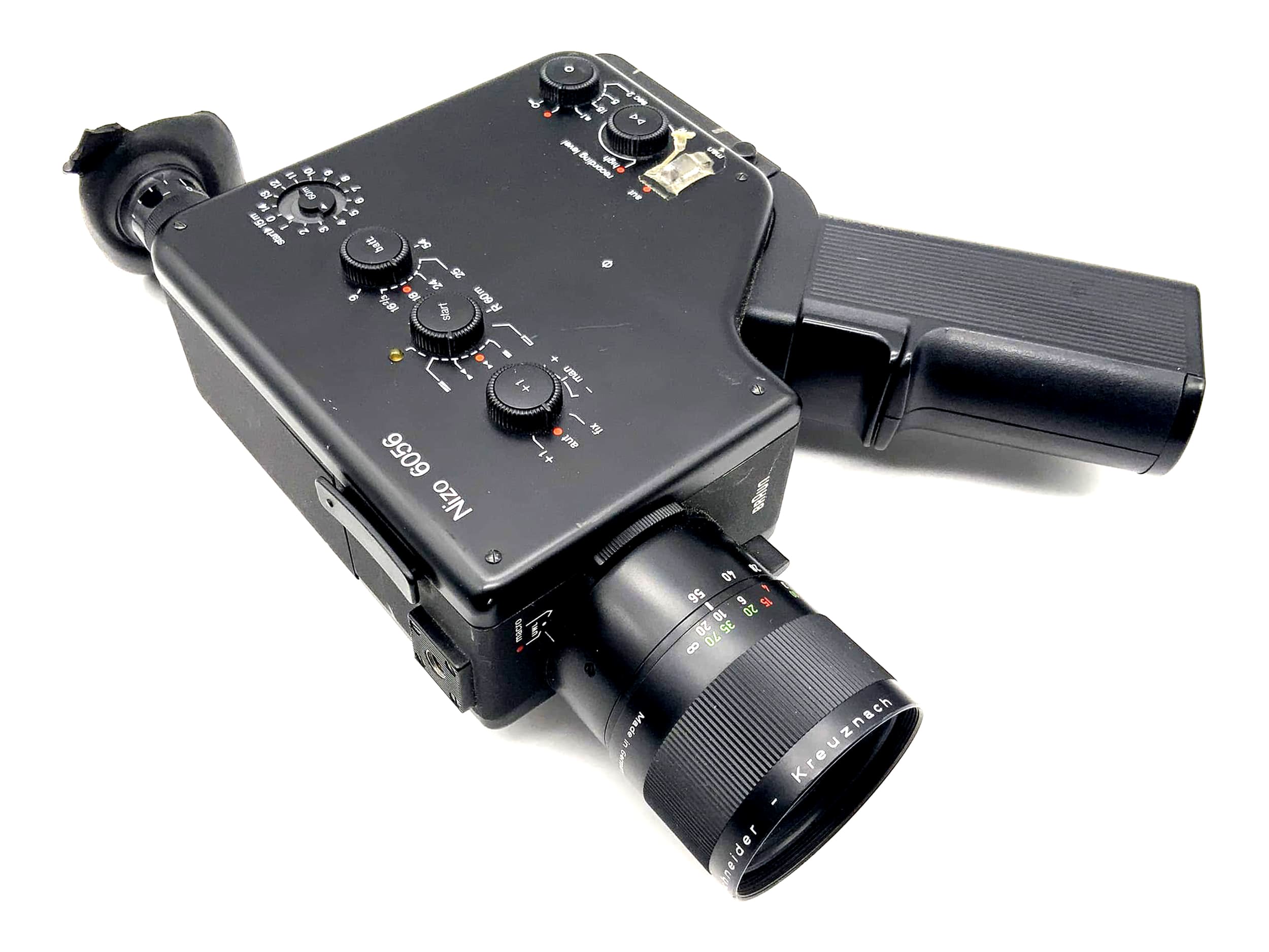 Braun Nizo 6056 Filmkamera Super 8 Kamera movie camera !Defekt!