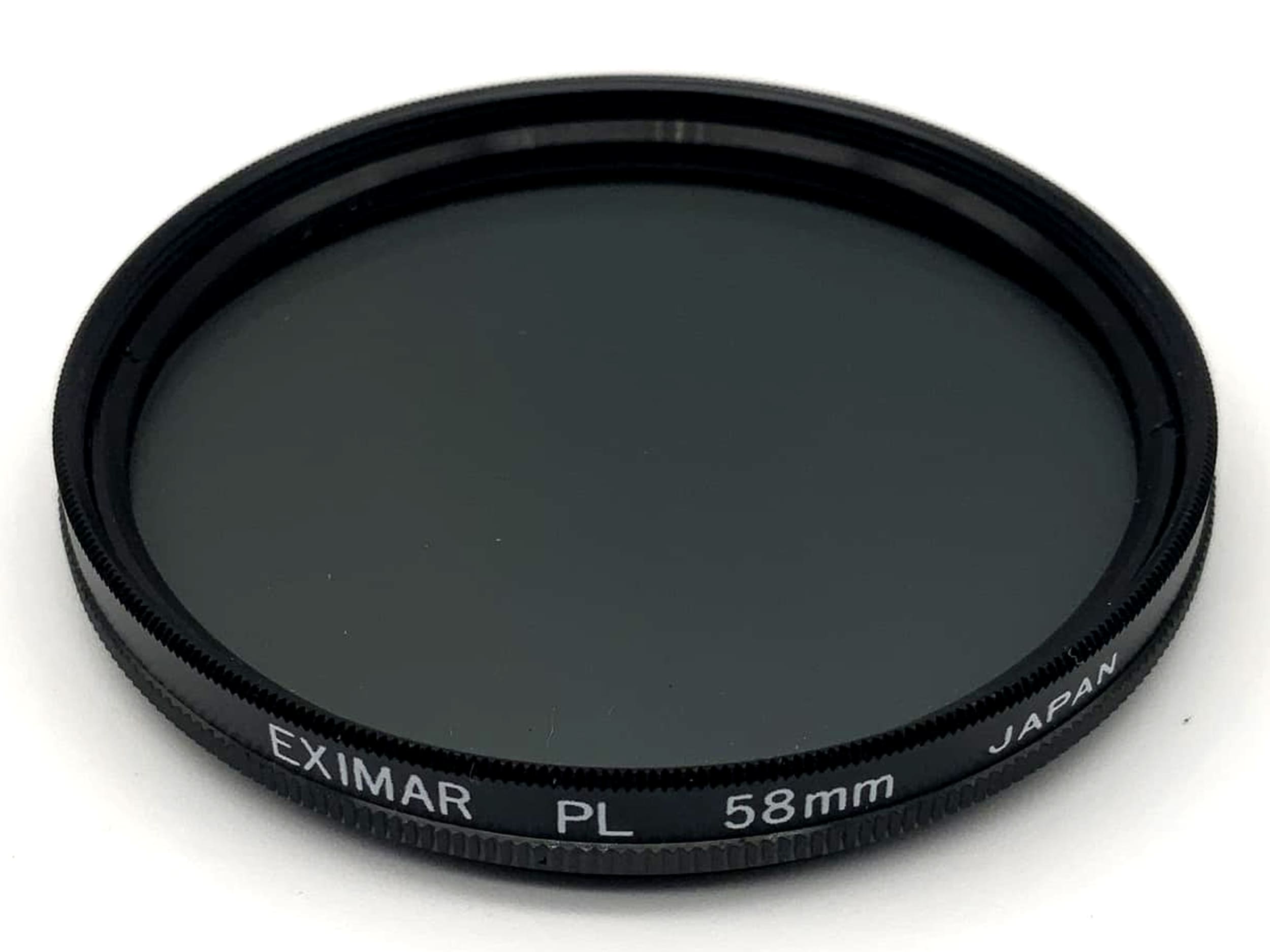 Eximar Polfilter 58mm Filter PL Kreisförmig Filtergewinde