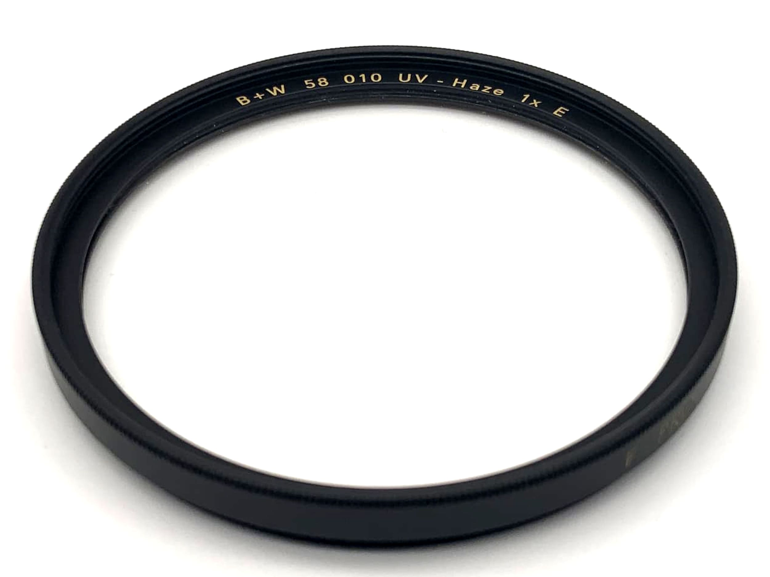 Filtre UV B+W 58 mm, filtre 010 UV-Haze, filetage circulaire E F-Pro