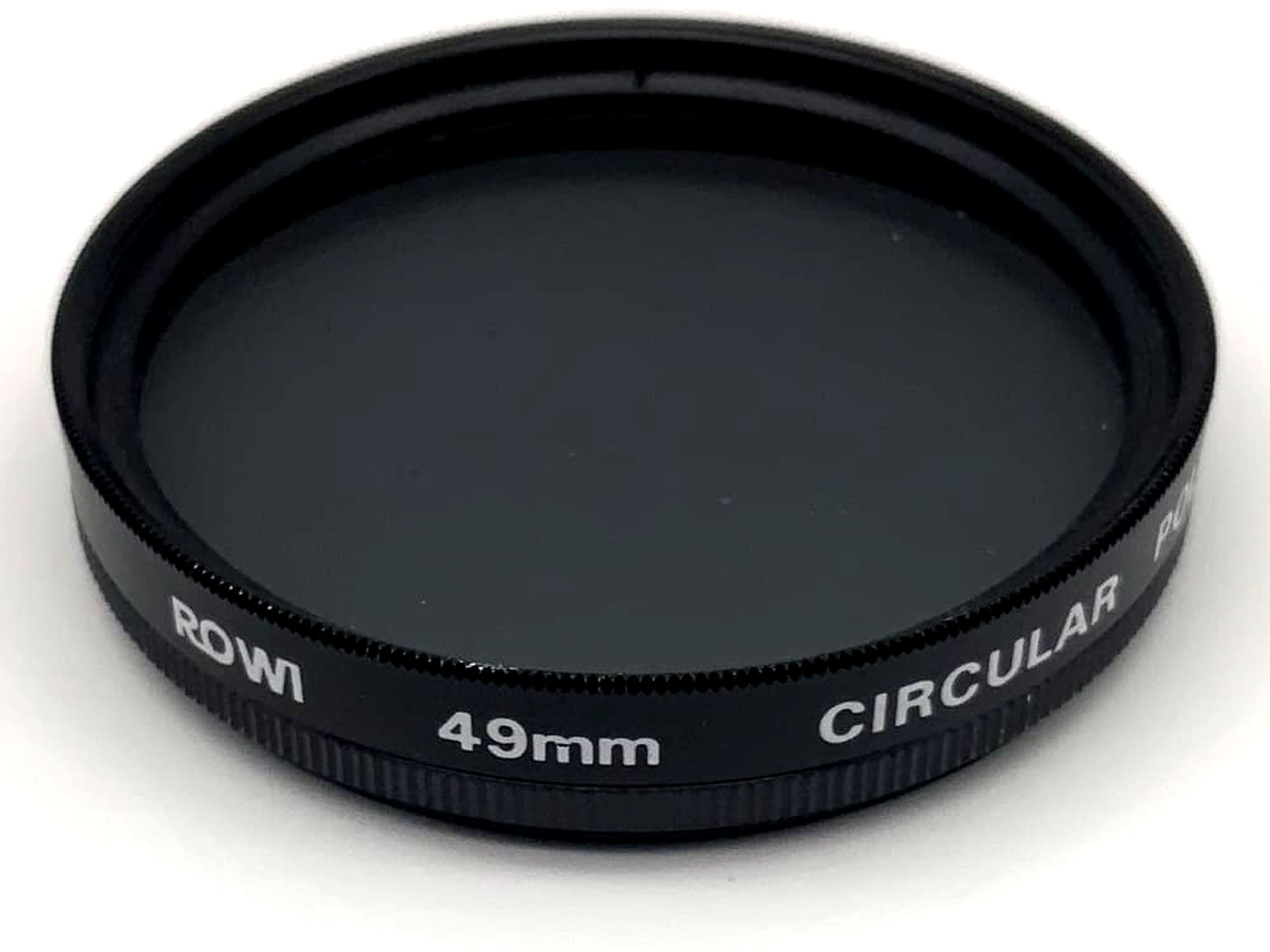 Rowi Polfilter 49mm Filter Circular Polarizing Kreisförmig Filtergewinde