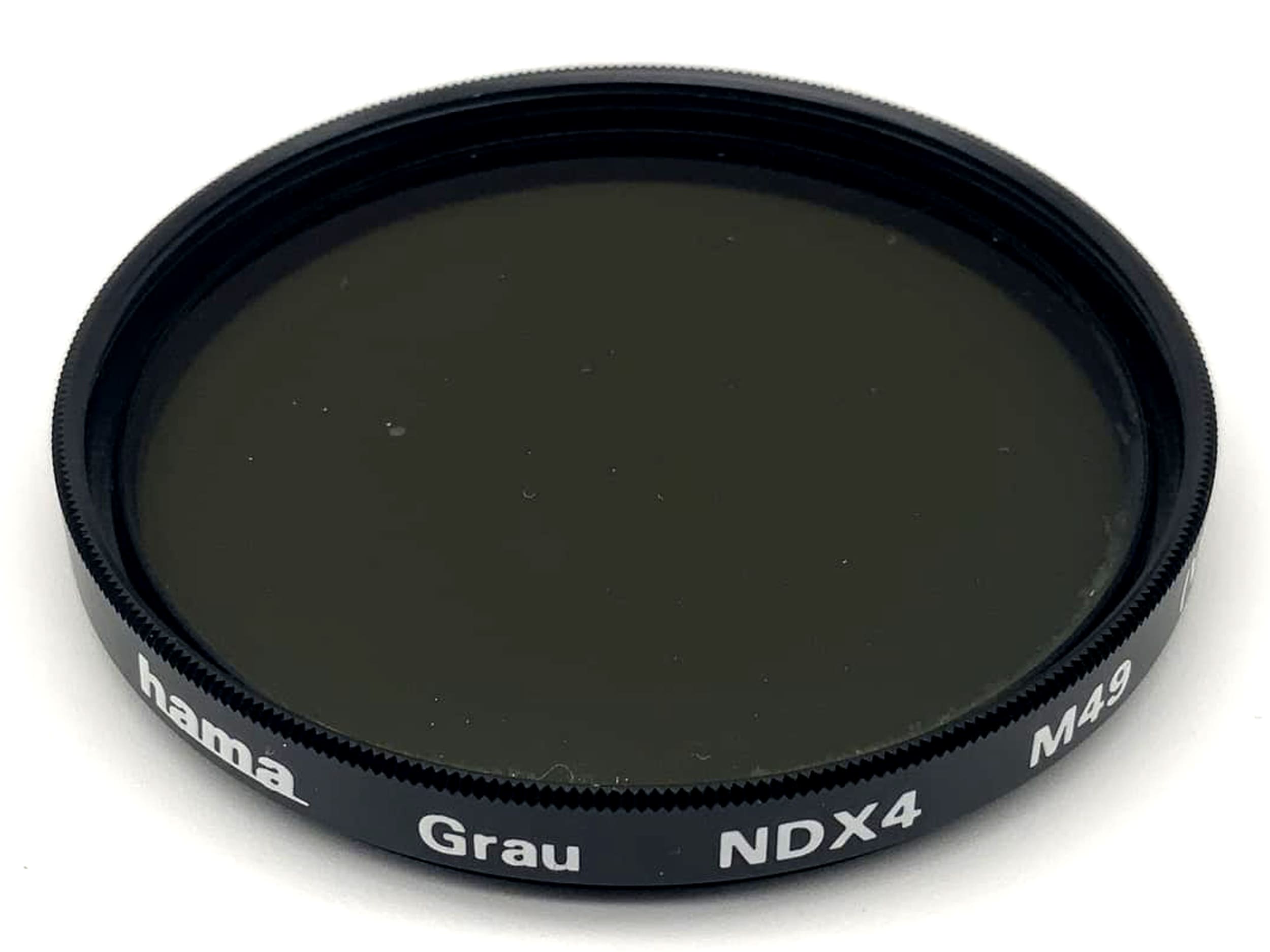 Hama Graufilter 49mm Filter NDX4 Grau (VII) Kreisförmig Filtergewinde