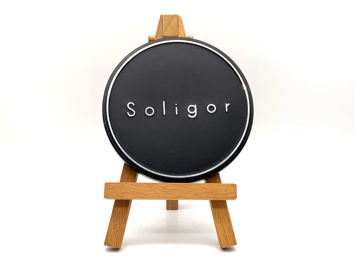 Soligor Objektivfrontdeckel 75mm Slip On Alu Metall Objektivdeckel Kappe lenscap