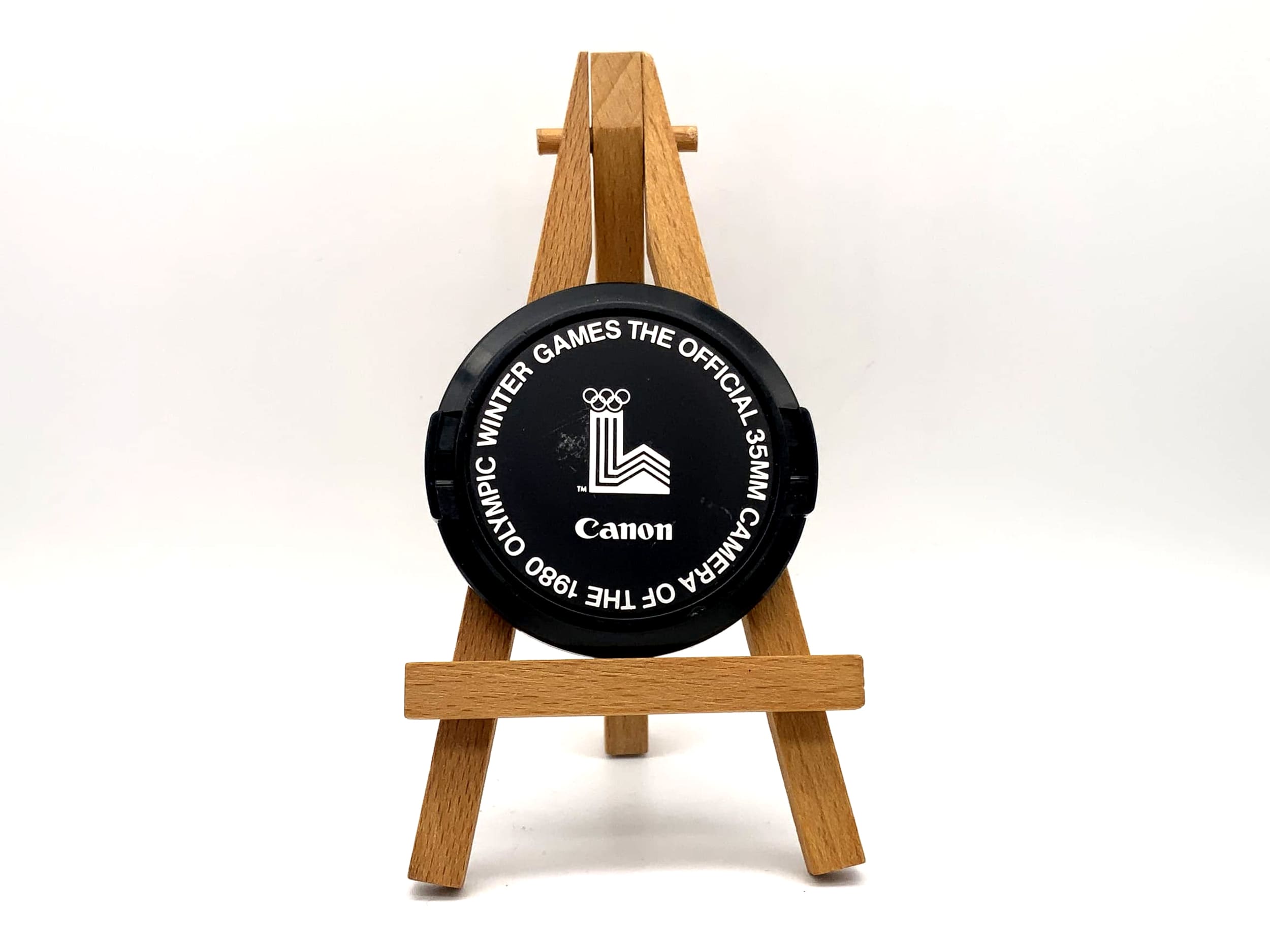 Canon lens front cap 52mm Olympic Winter Games 1980 C-52