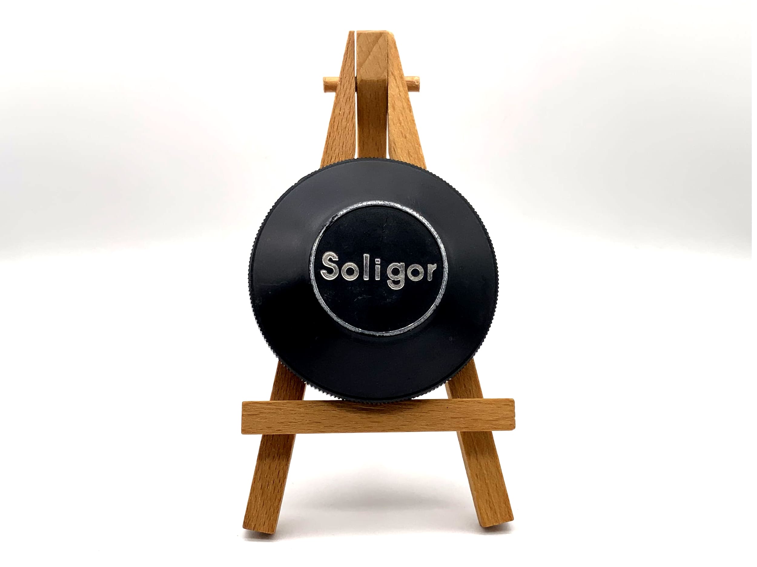 Soligor Objektivfrontdeckel 57mm Gewinde für Fisheye 0,15x Objektivdeckel Kappe