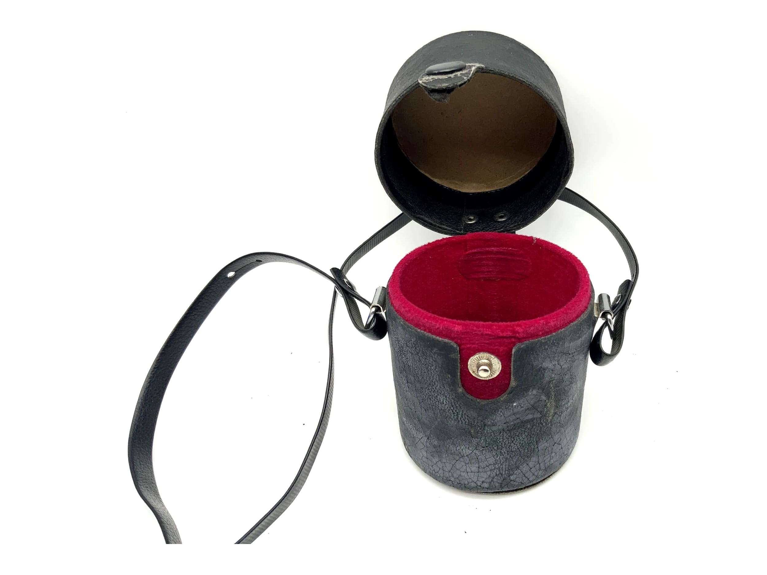 Asahi Pentax Objektivköcher 3.5/135 schwarz für SMC Pentax Lens Case Hartschale