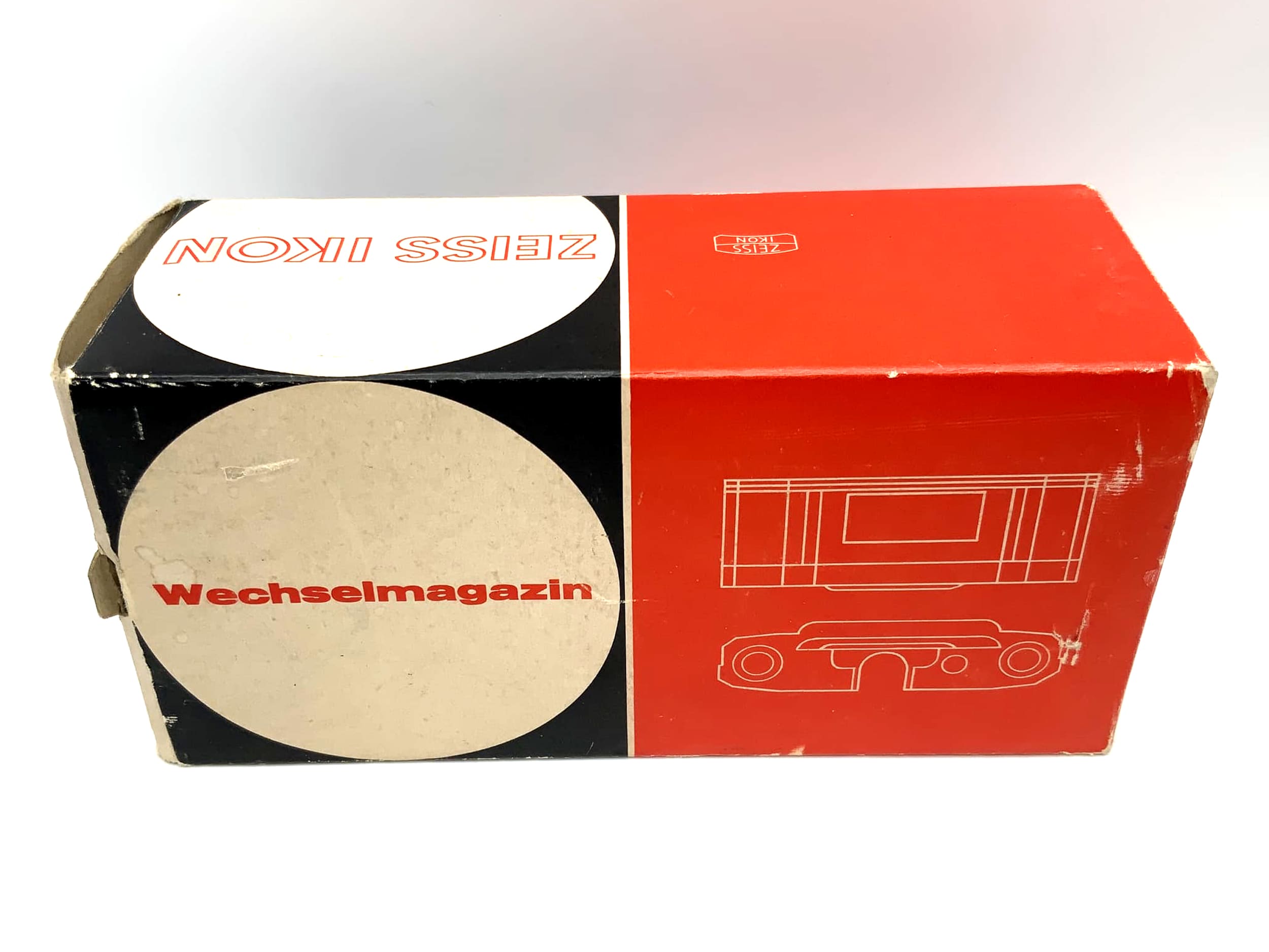 Zeiss Ikon Wechselmagazin 200302 Chrome Rückwand für Contaflex mit OVP