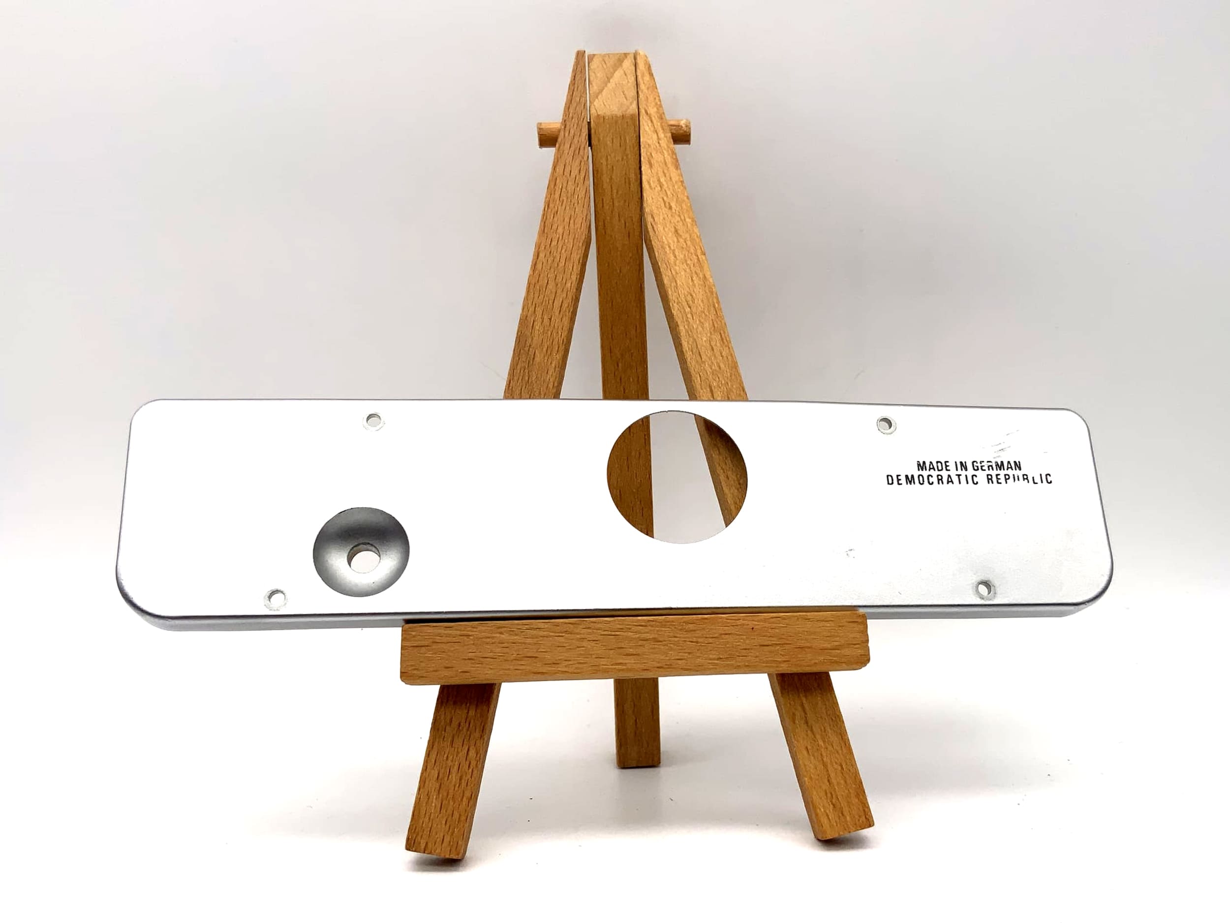 Pentacon Base Plate Praktica MTL 5B Silver Replacement Part