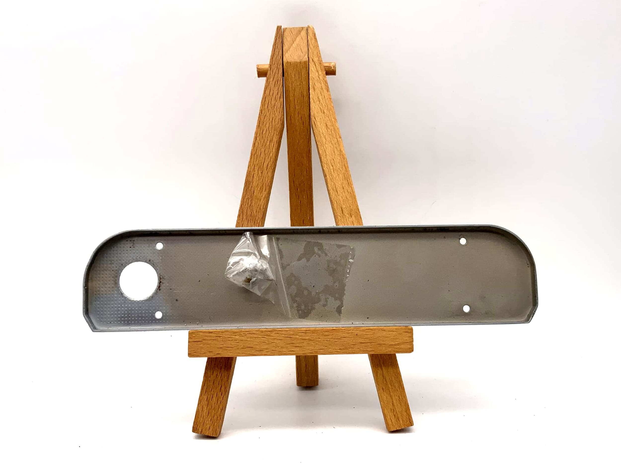 Pièce de rechange argentée pour plaque de base Revueflex E