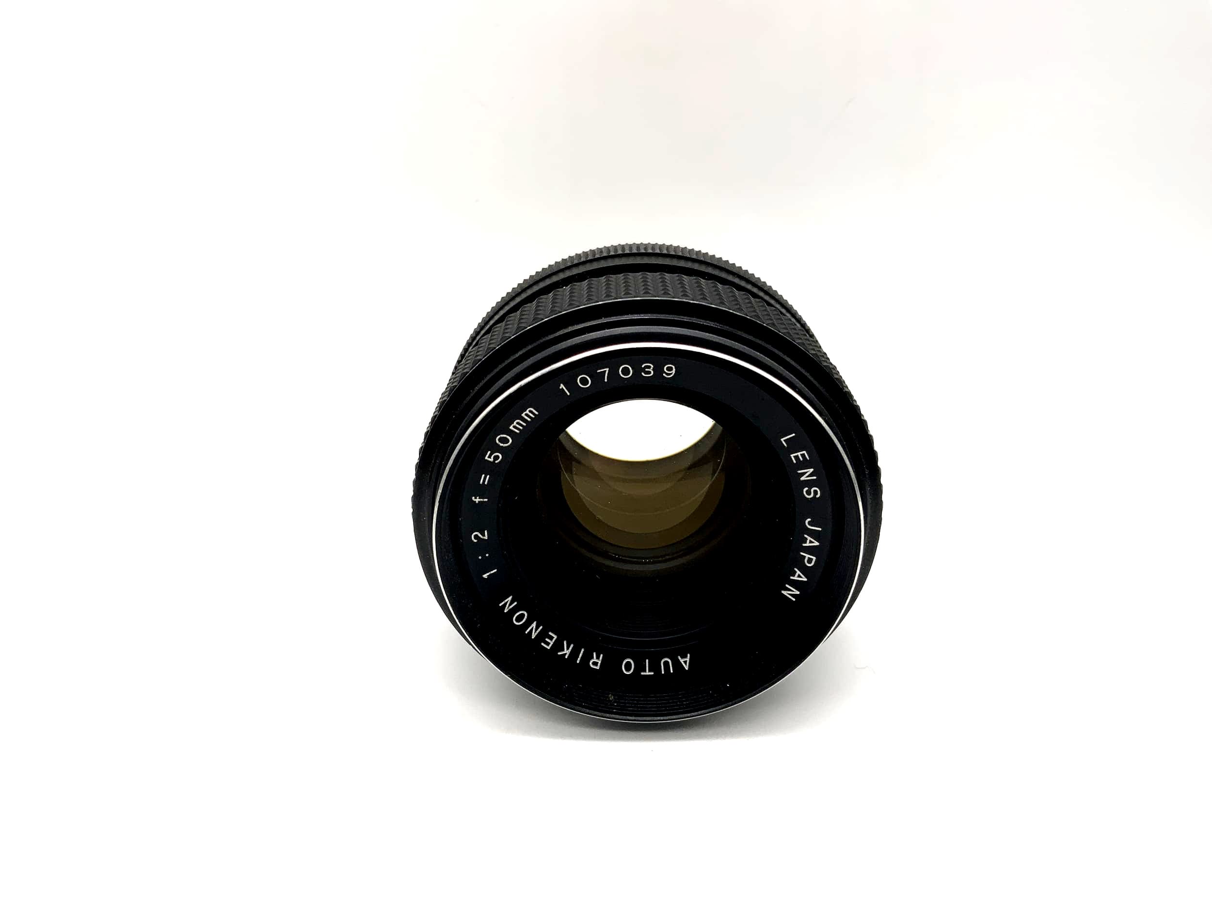 Rikenon 50mm 1:2 Objektiv Auto Kamera Camera Lens (M42)