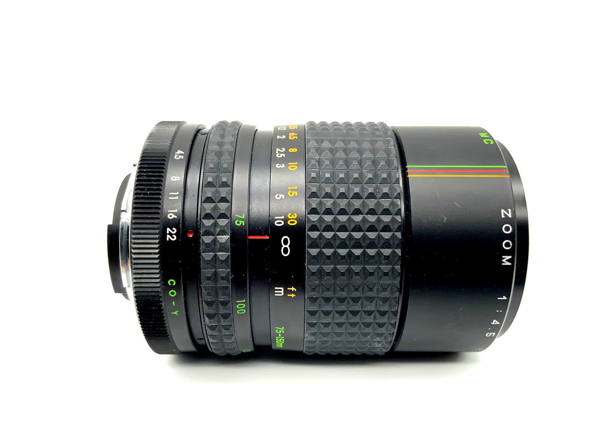 Makinon 75-150mm 1:4.5 Lens Auto MC Zoom Macro Camera Lens (Yashica/Contax)