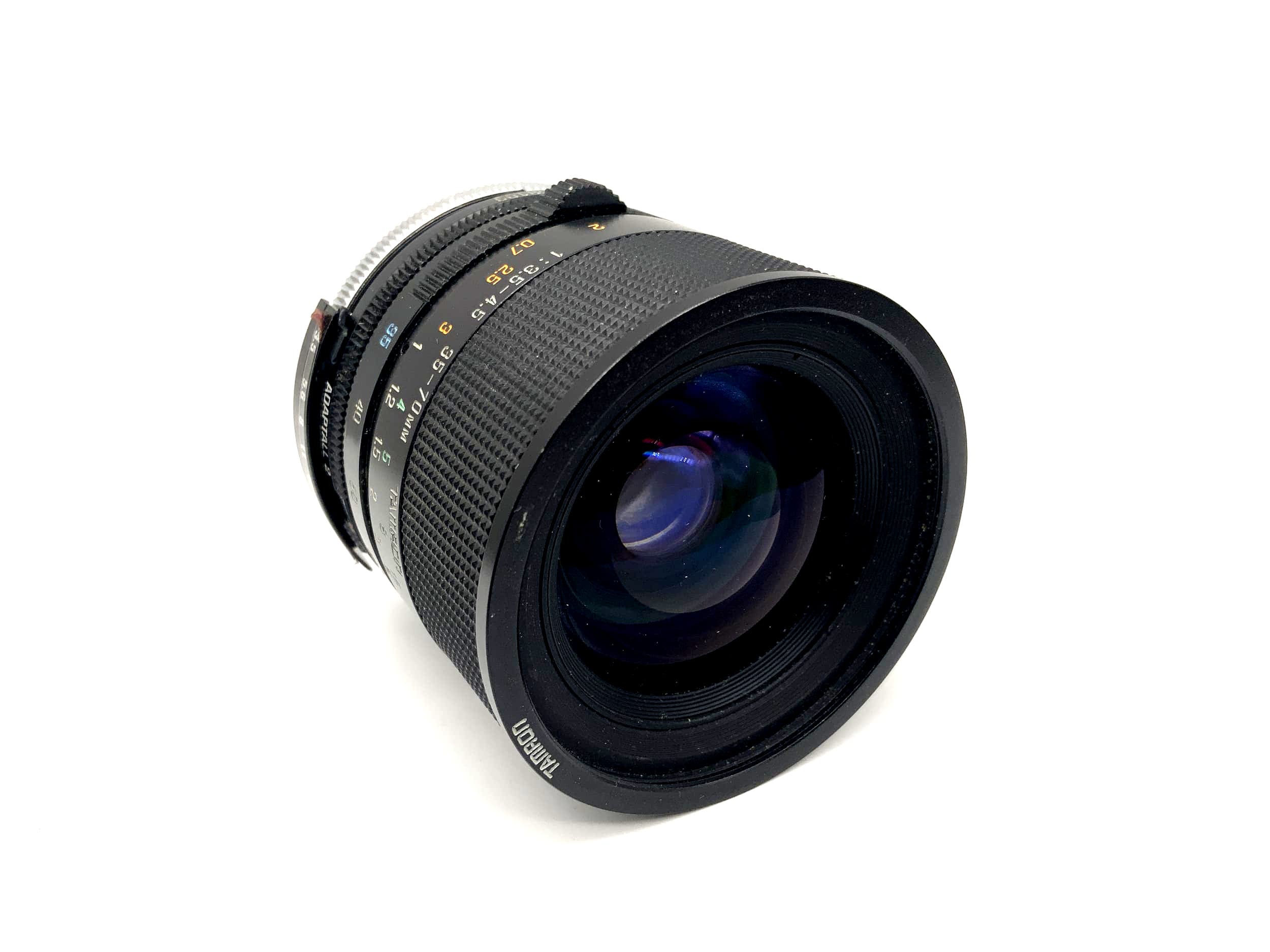 Tamron 35-70mm 1:3.5-4.5 Objektiv Adaptall 2 CF Macro BBAR MC Lens (Rollei QBM)